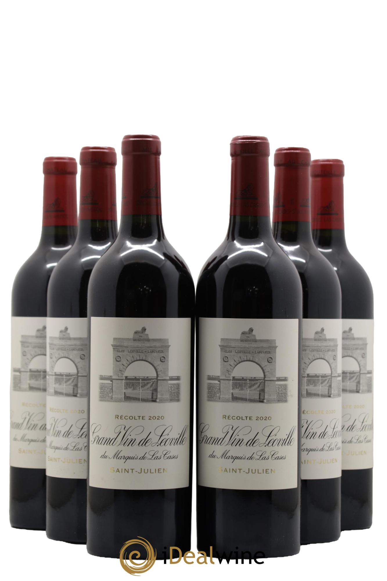 Château Léoville Las Cases 2ème Grand Cru Classé 2020 - Lot de 6 bouteilles - 0