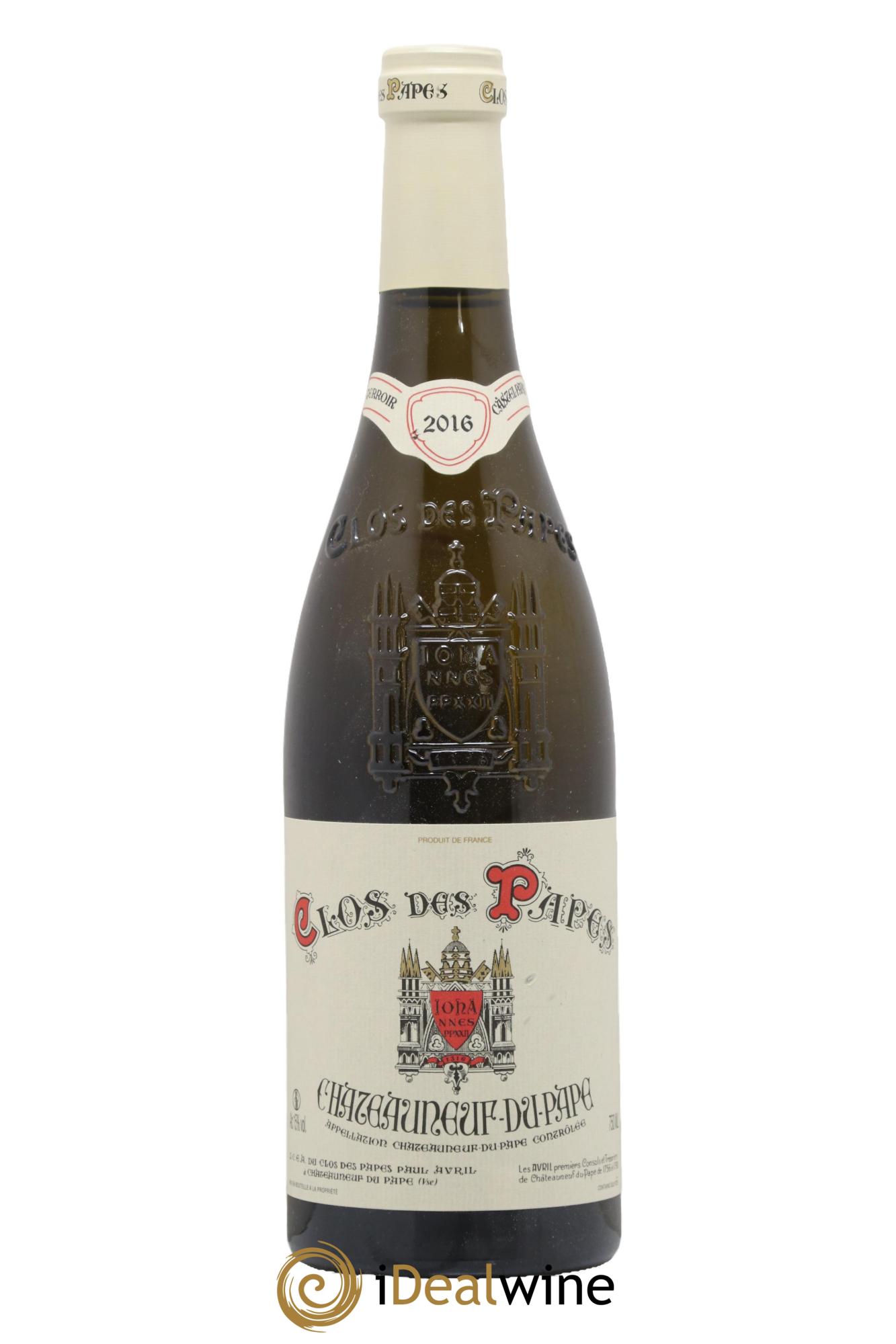 Châteauneuf-du-Pape Clos des Papes - Paul Avril 2016 - Lot of 1 bottle - 0