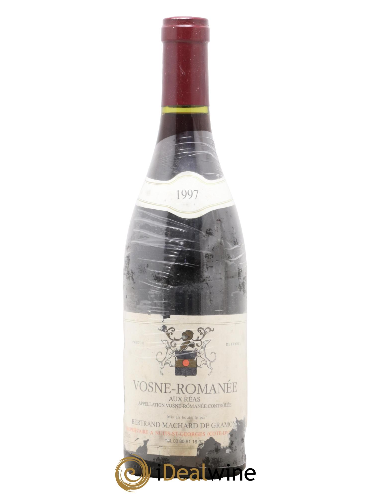 Vosne-Romanée Aux Réas Domaine Machard De Gramont 1997 - Lot of 1 bottle - 0