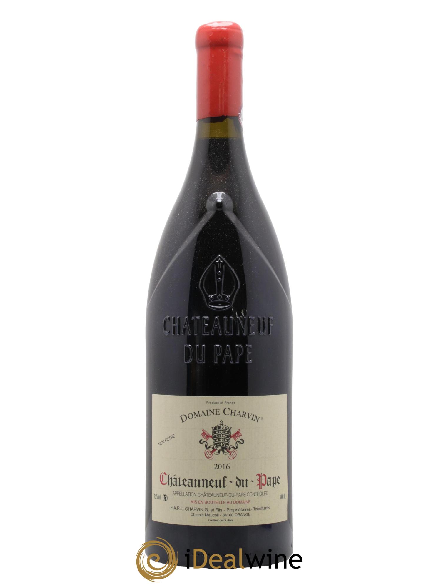 Châteauneuf-du-Pape Charvin (Domaine) 2016 - Posten von 1 Doppel-Magnum - 0