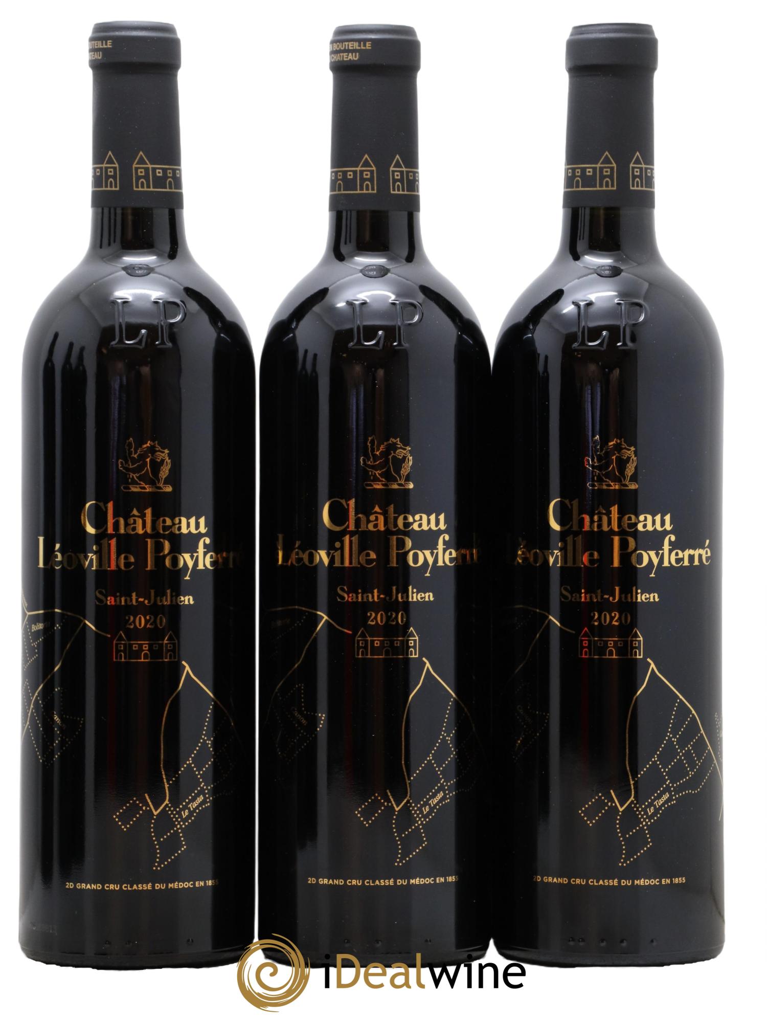 Château Léoville Poyferré 2ème Grand Cru Classé 2020 - Lot de 6 bouteilles - 1