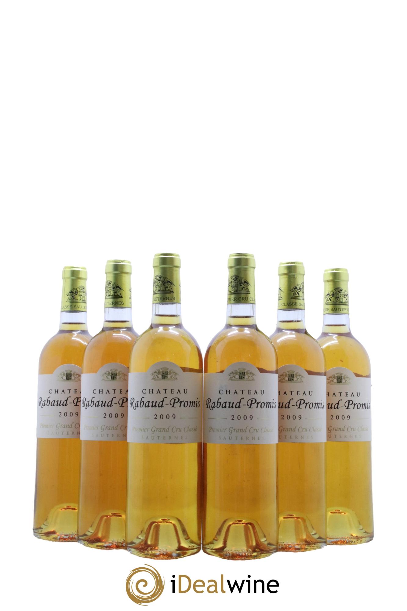 Château Rabaud Promis 1er Grand Cru Classé  2009 - Lot of 6 bottles - 0