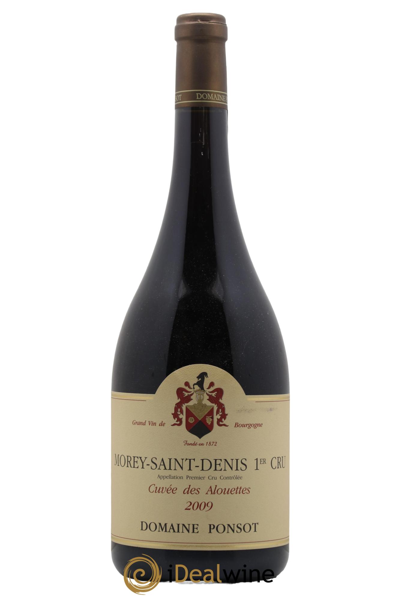 Morey Saint-Denis 1er Cru Cuvée des Alouettes Ponsot (Domaine)  2009 - Lot of 1 magnum - 0