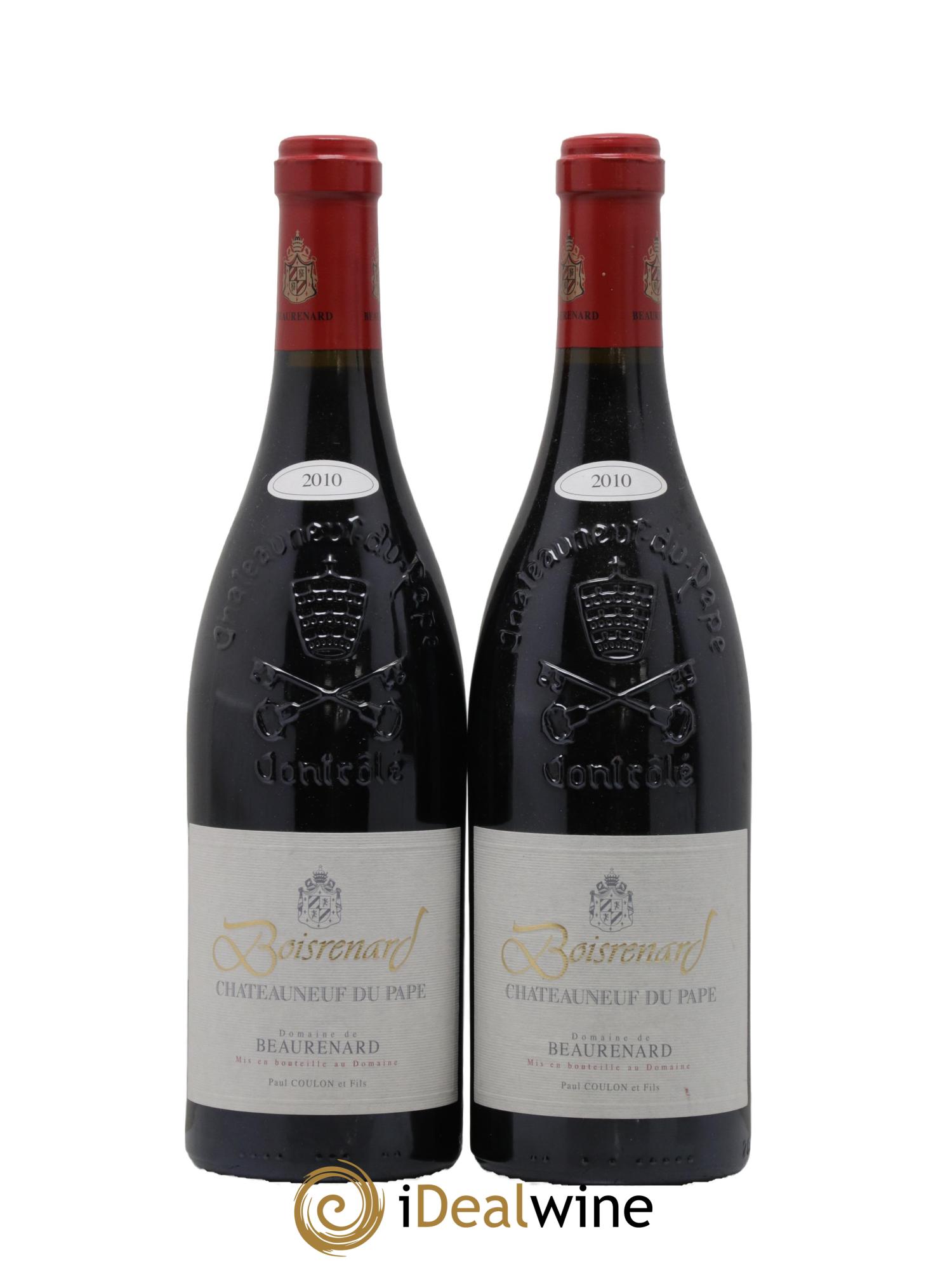 Châteauneuf-du-Pape Cuvée Boisrenard Beaurenard (Domaine de) 2010 - Lotto di 2 bottiglie - 0