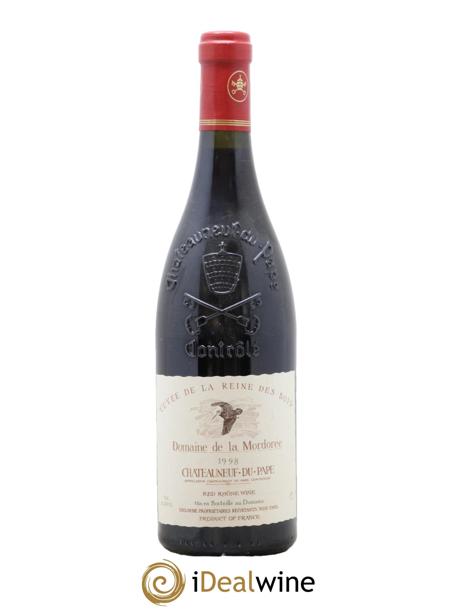 Châteauneuf-du-Pape  Cuvée de la Reine des Bois La Mordorée (Domaine de) 1998 - Lot de 1 bouteille - 0