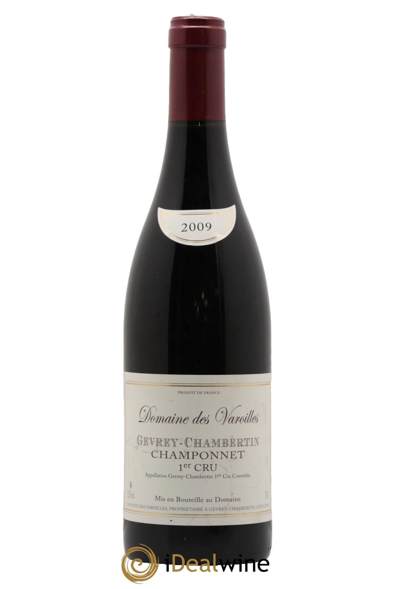 Gevrey-Chambertin 1er Cru Les Champonnets Varoilles (Domaine des) 2009 - Lot de 1 bouteille - 0