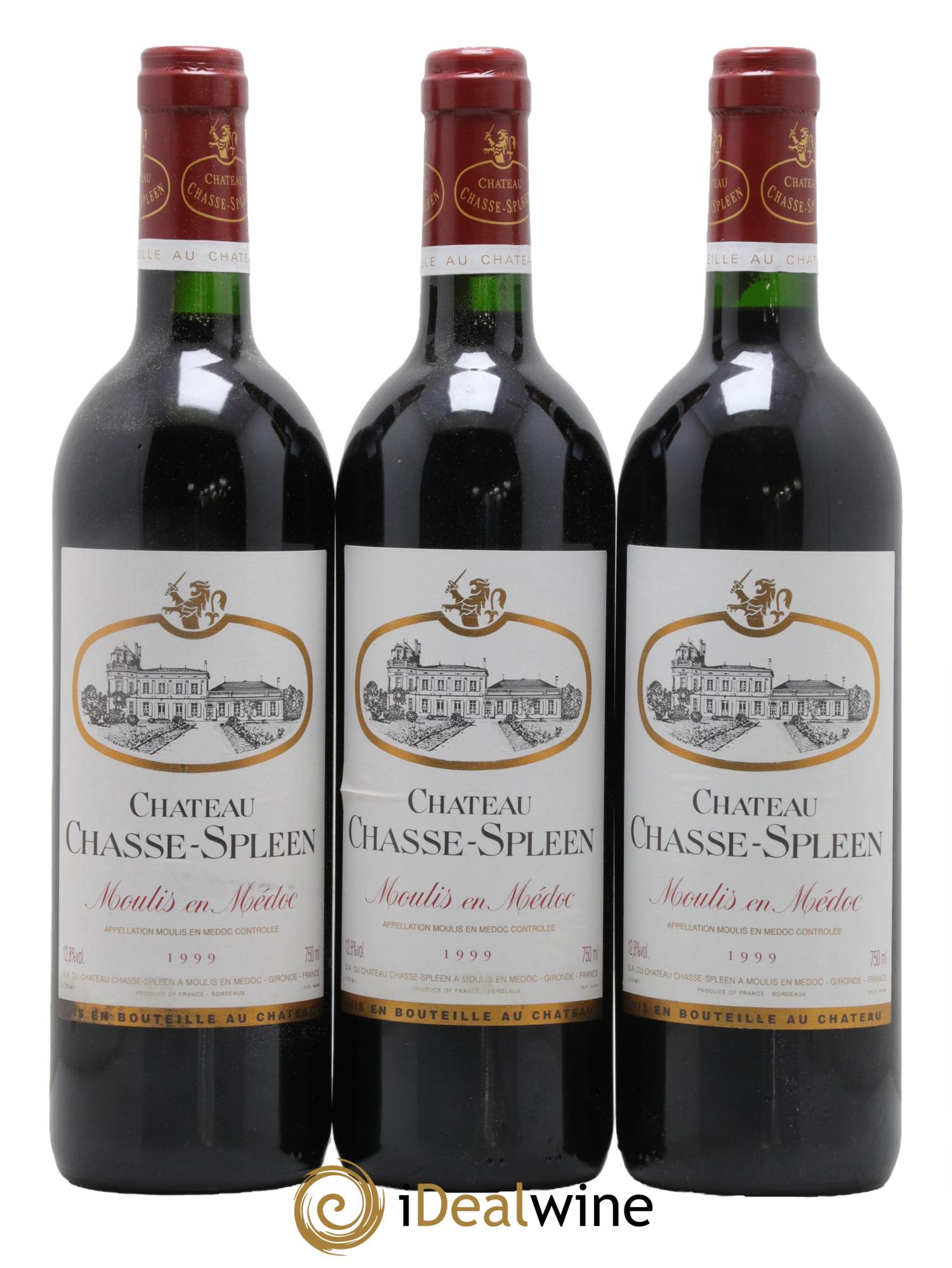 Château Chasse Spleen 1999 - Lot de 12 bouteilles - 2