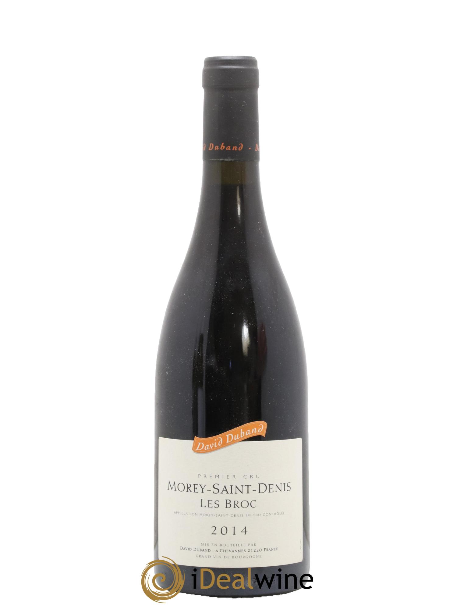 Morey Saint-Denis 1er Cru Les Broc David Duband (Domaine) 2014 - Posten von 1 Flasche - 0