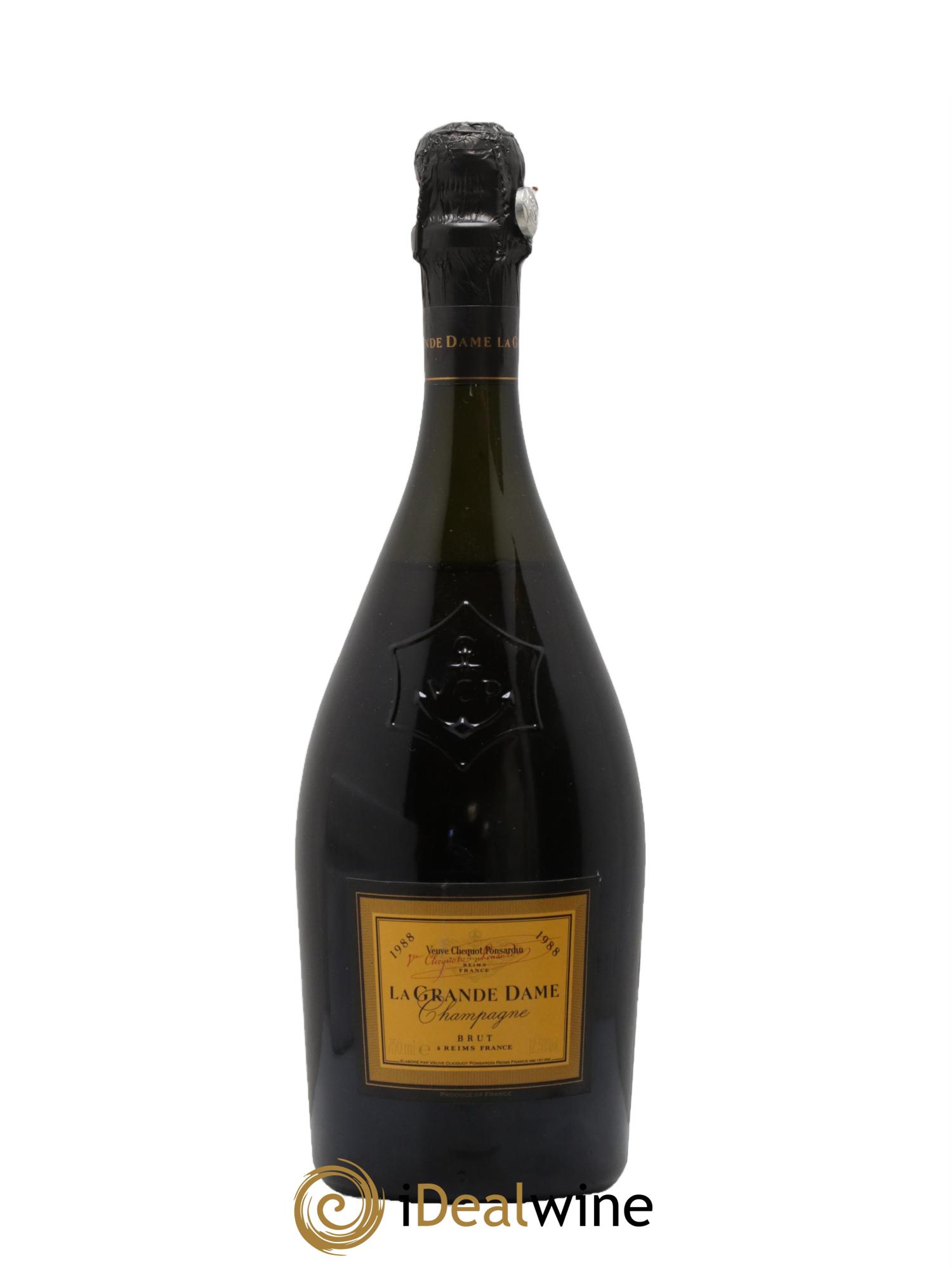 La Grande Dame Veuve Clicquot Ponsardin  1988 - Lotto di 1 bottiglia - 0