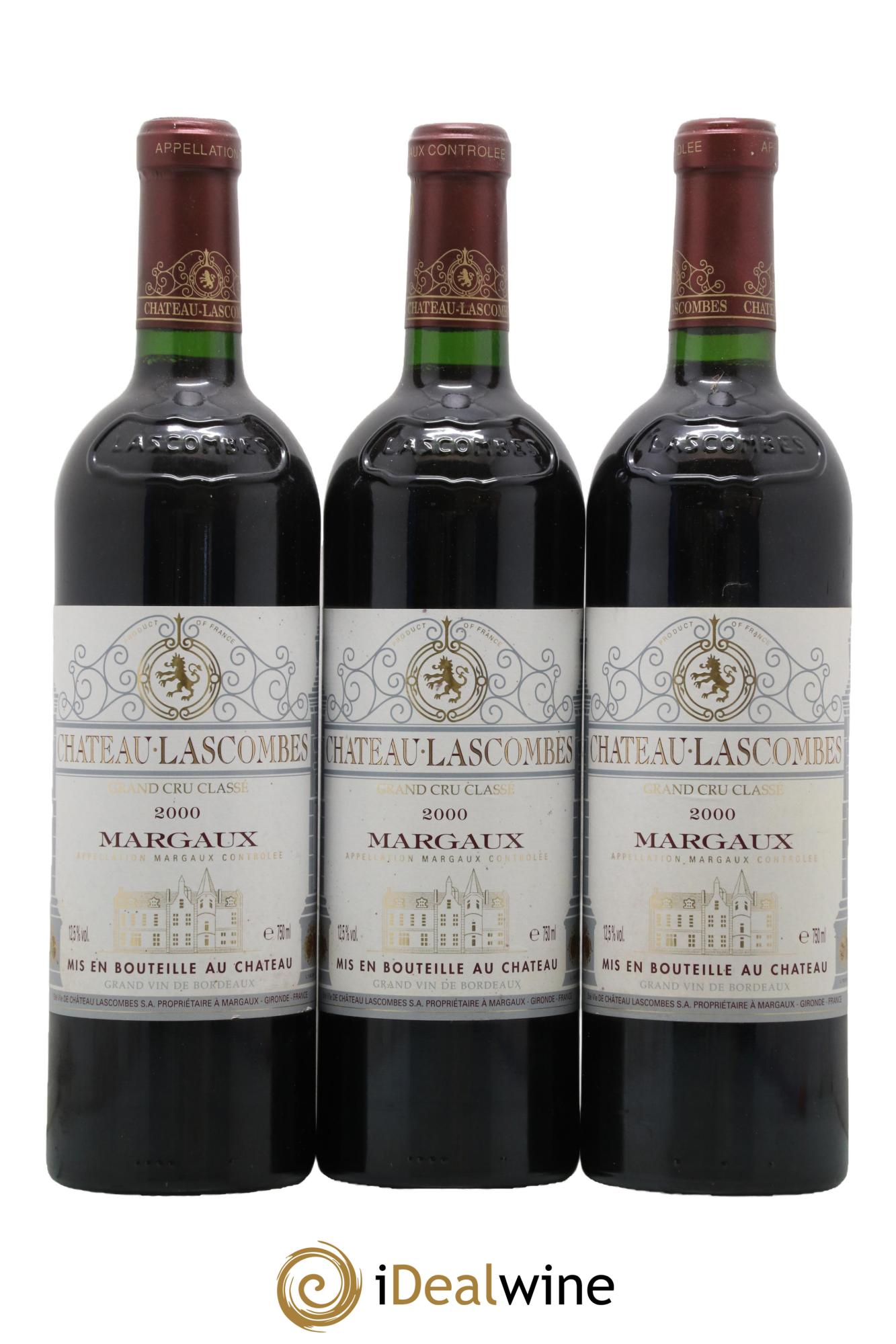 Château Lascombes 2ème Grand Cru Classé 2000 - Lot de 12 bouteilles - 2