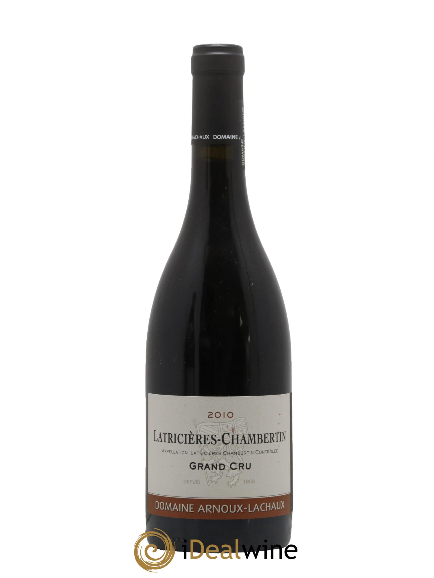 Latricières-Chambertin Grand Cru Arnoux-Lachaux (Domaine) 2010 - Lot of 1 bottle - 0