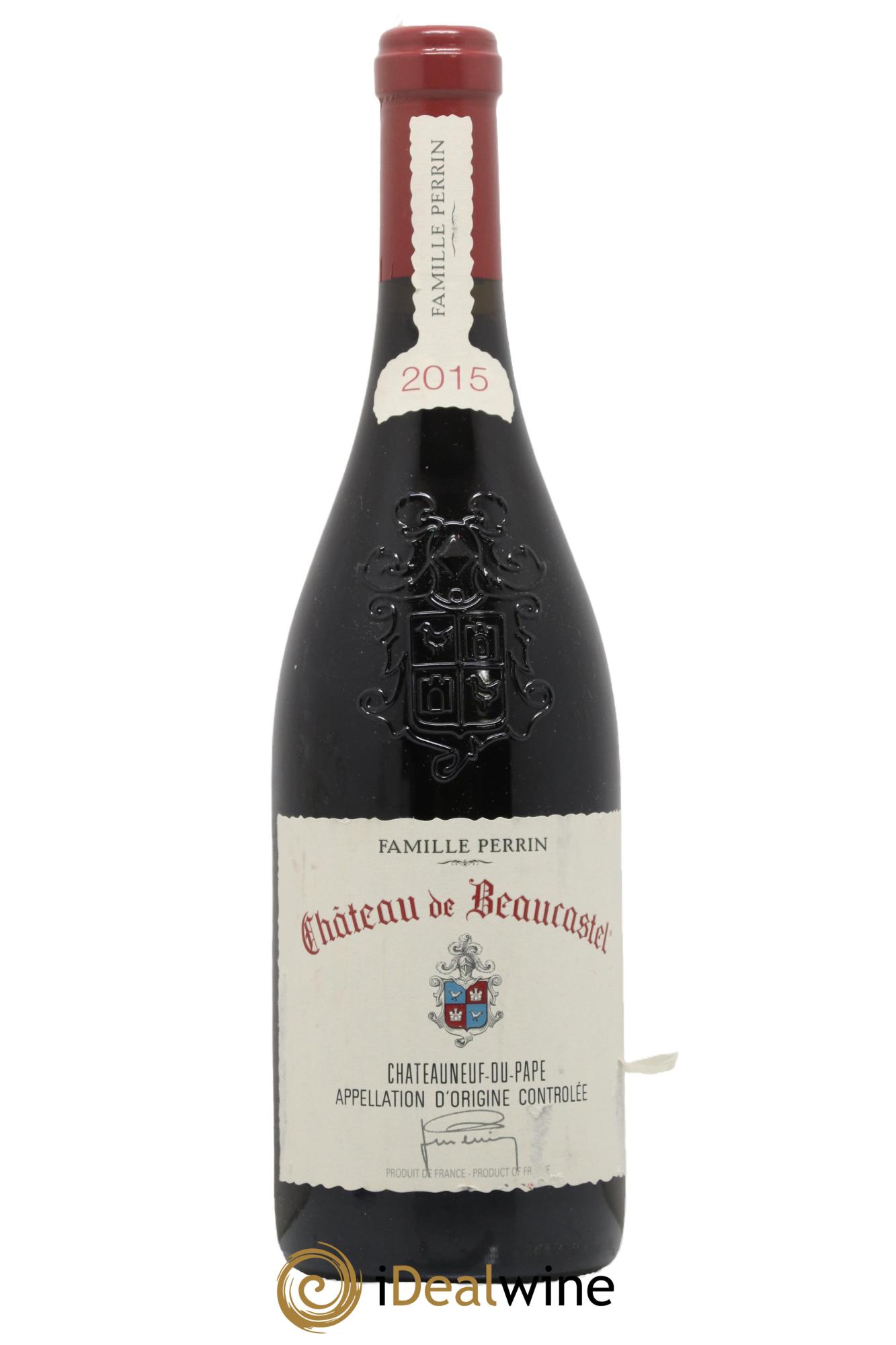 Châteauneuf-du-Pape Château de Beaucastel Famille Perrin 2015 - Lotto di 1 bottiglia - 0