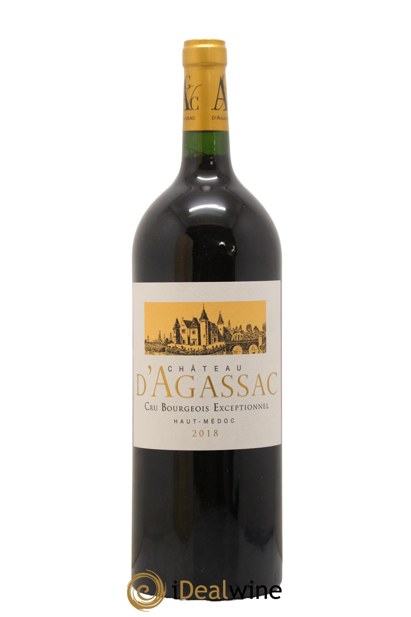 Château d' Agassac Cru Bourgeois  2018 - Lot de 1 magnum - 1