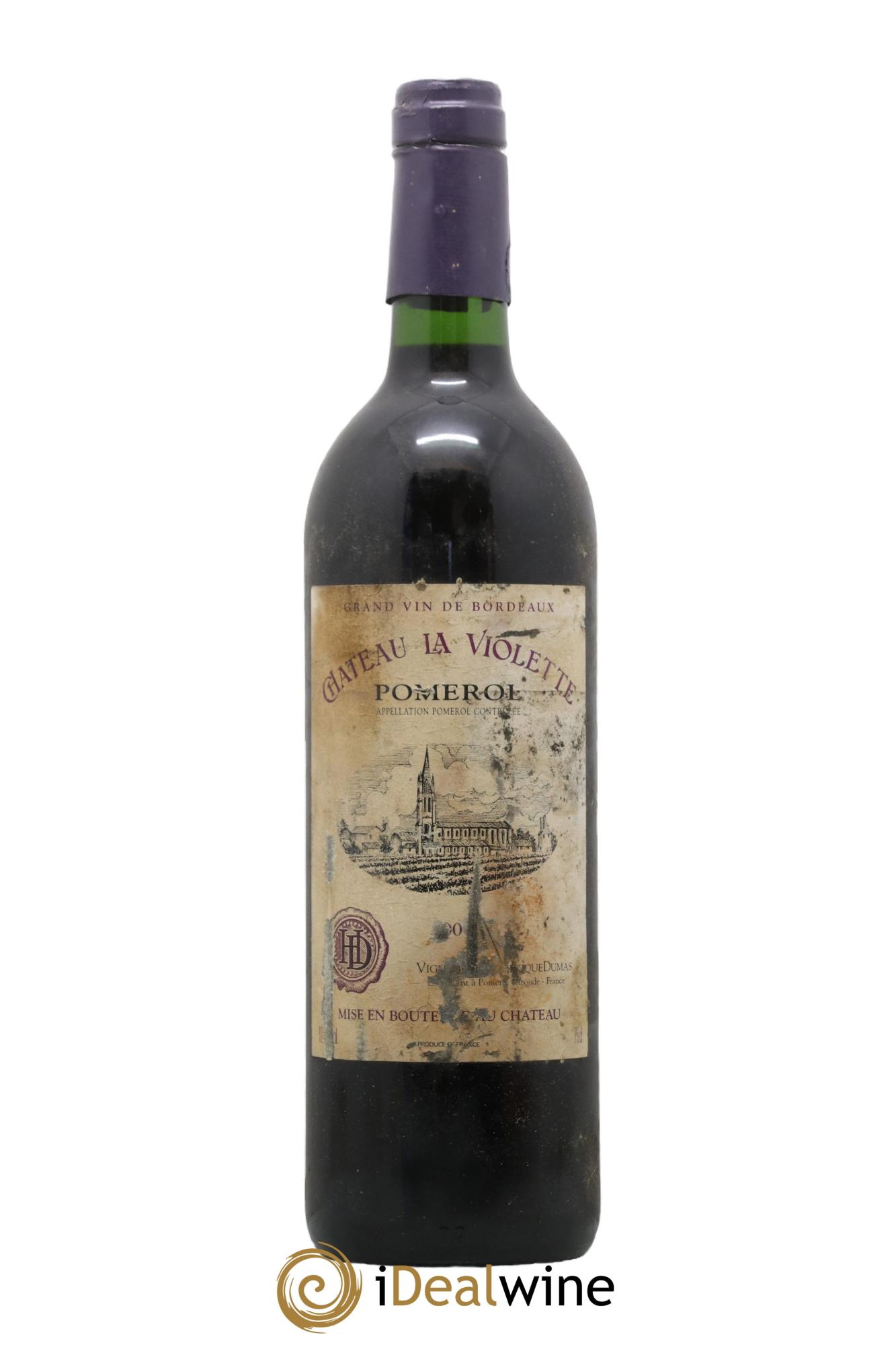 Château la Violette 2000 - Posten von 1 Flasche - 0