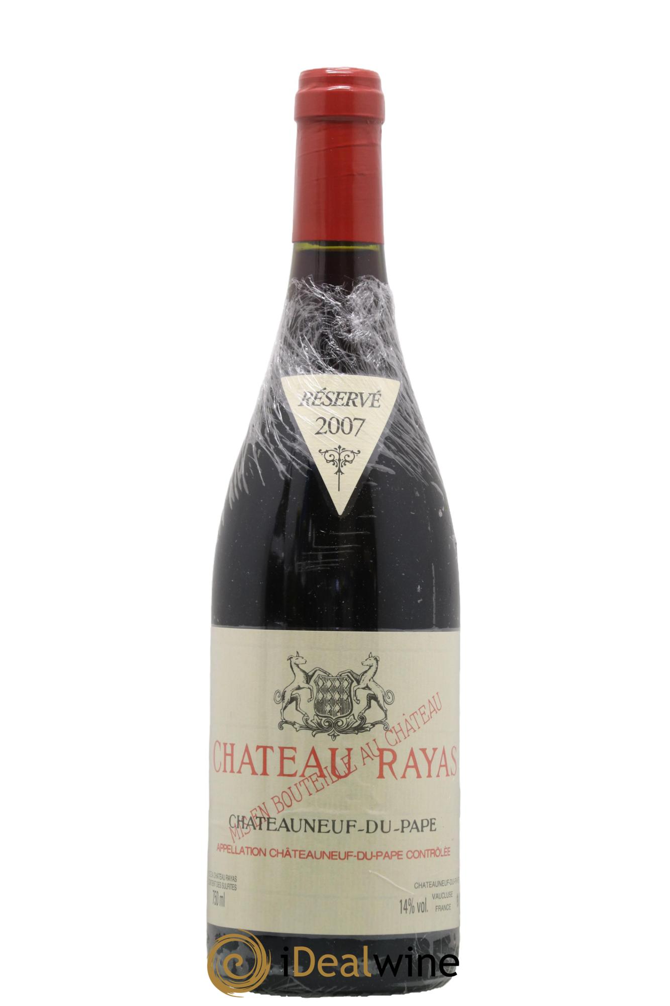 Châteauneuf-du-Pape Château Rayas Emmanuel Reynaud 2007 - Lotto di 1 bottiglia - 0