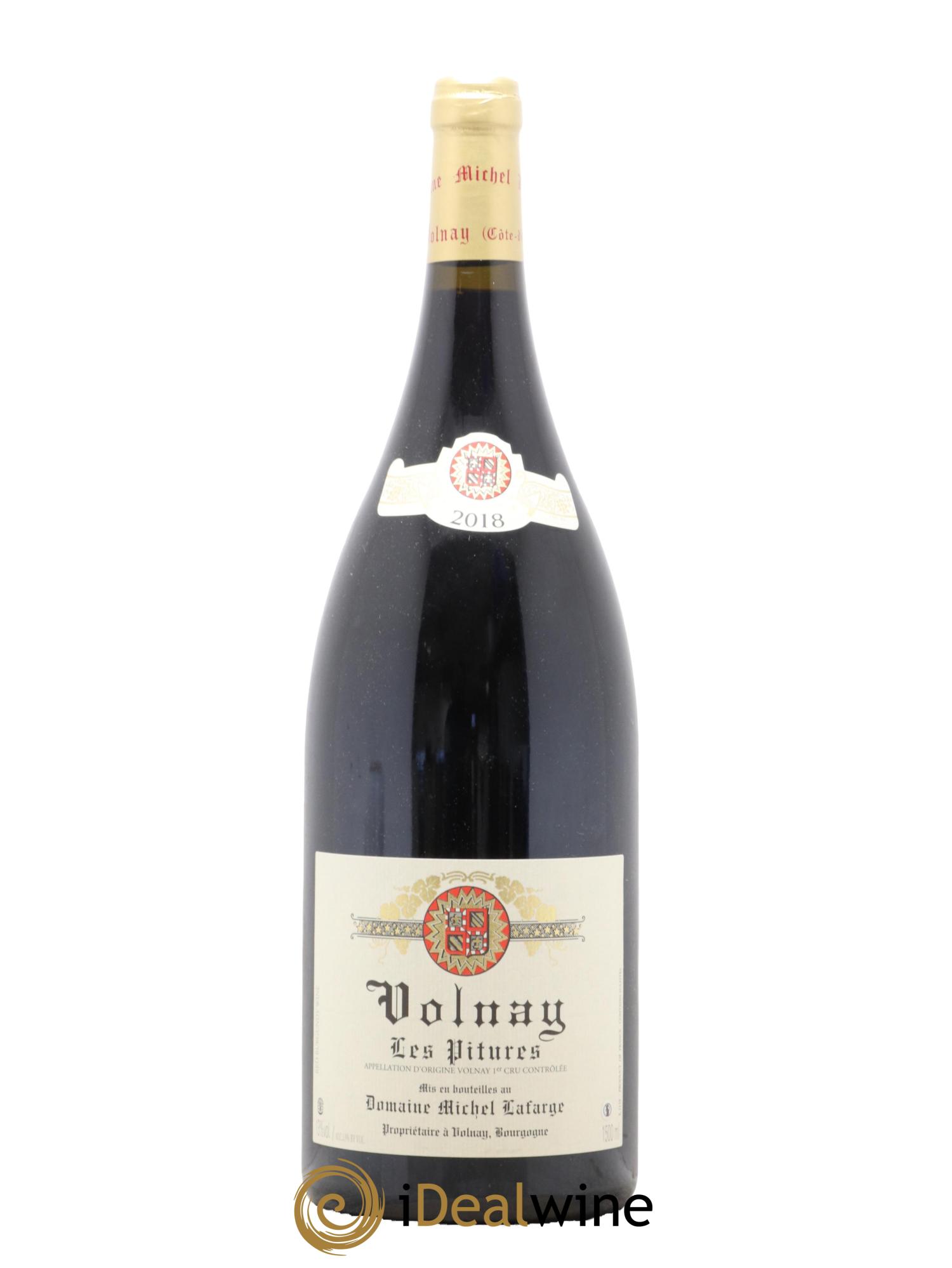 Volnay 1er Cru Les Pitures Domaine Michel Lafarge 2018 - Posten von 1 Magnum - 0