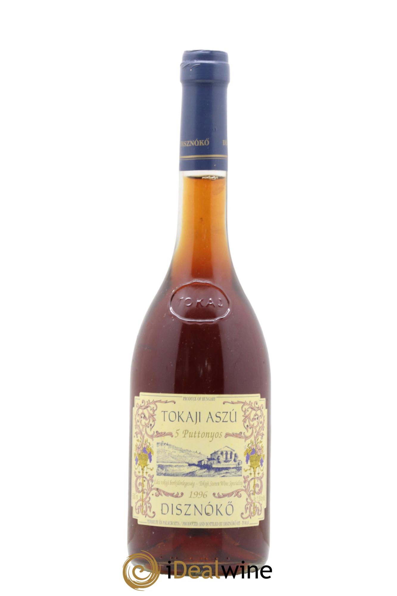 Tokaji Aszu 5 Puttonyos Disznoko (Domaine) 1996 - Posten von 1 Format 50cl - 0