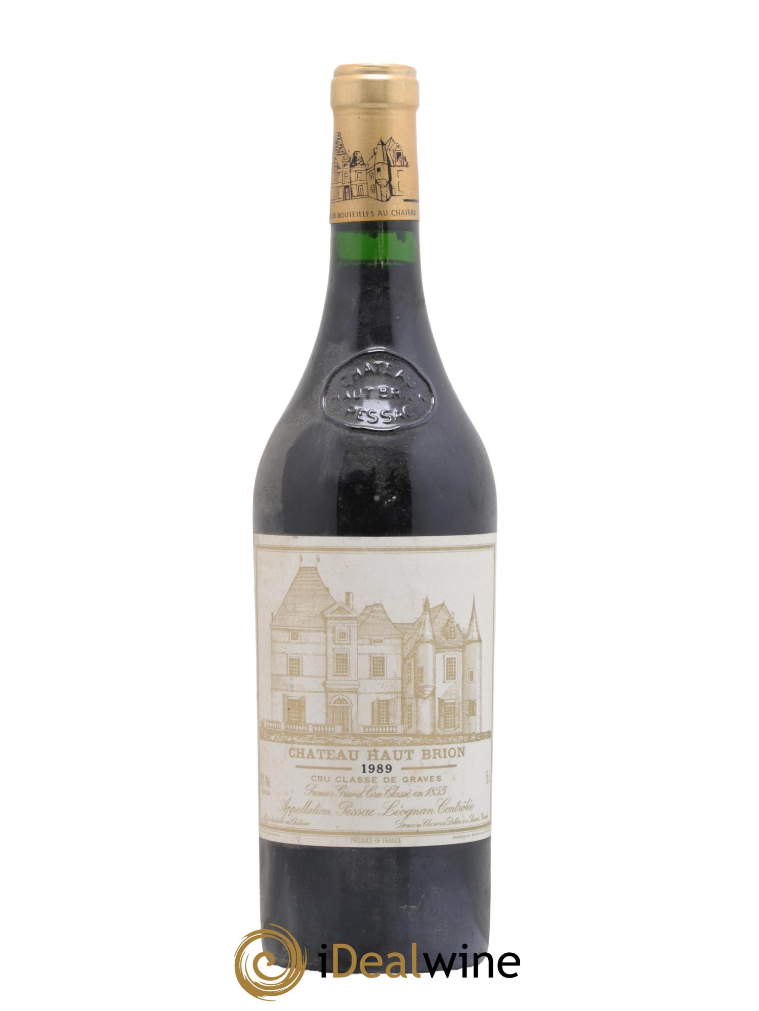 Château Haut Brion 1er Grand Cru Classé 1989 - Lot de 1 bouteille - 0