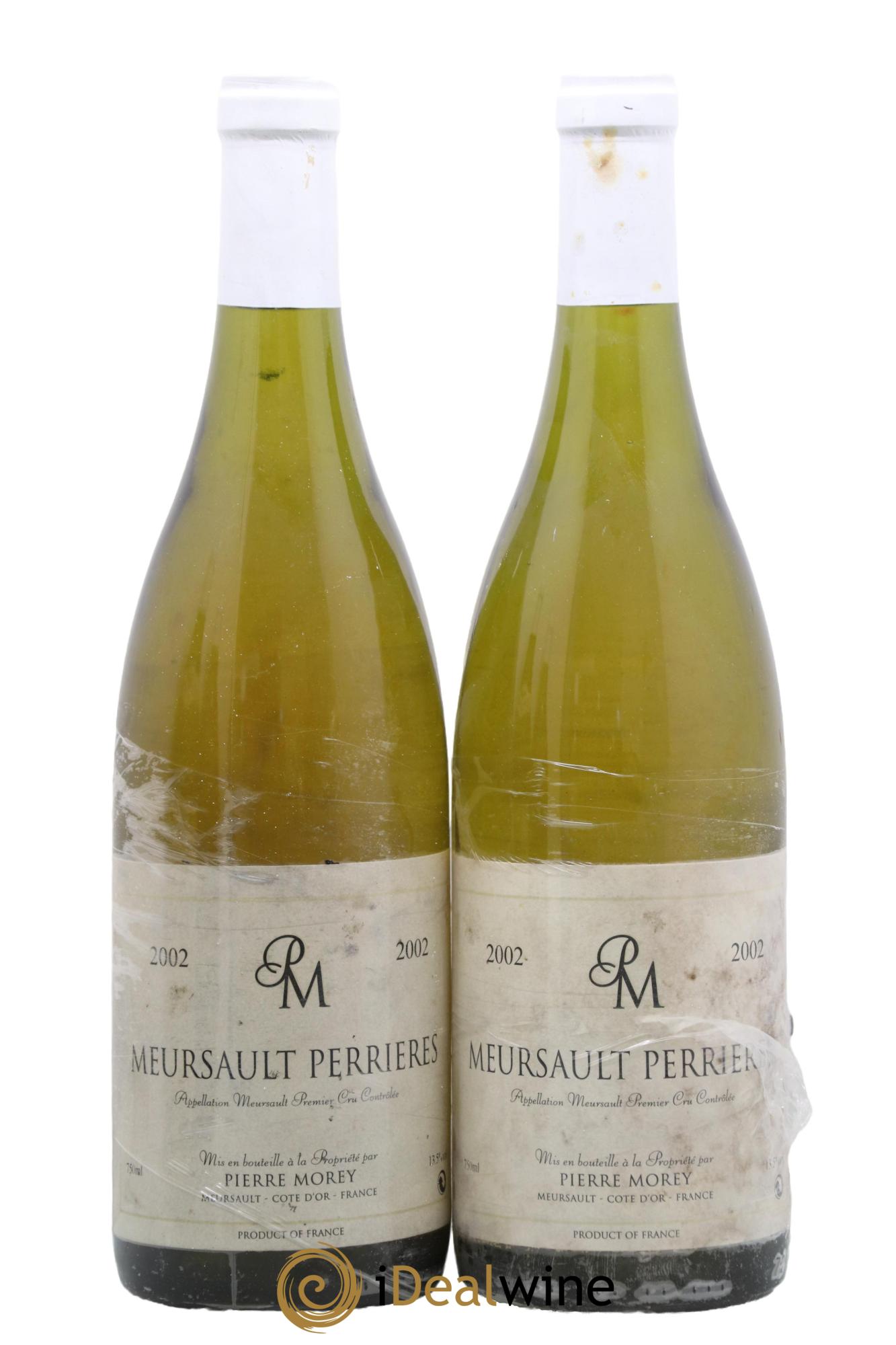 Meursault 1er Cru Perrières Pierre Morey (Domaine) 2002 - Lot de 2 bouteilles - 0