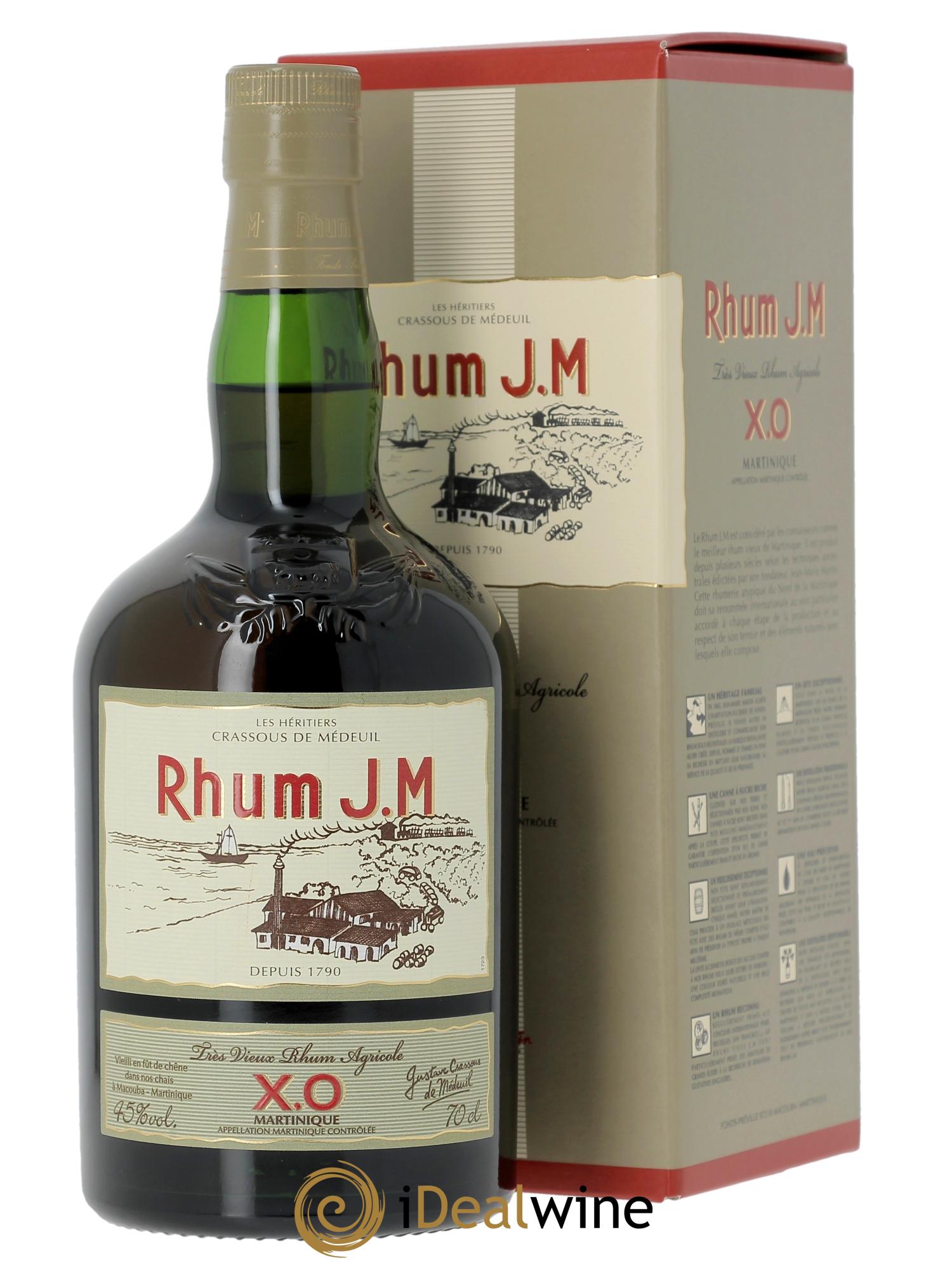 Rhum Rhum J.M. XO  - Lot de 1 bouteille - 0