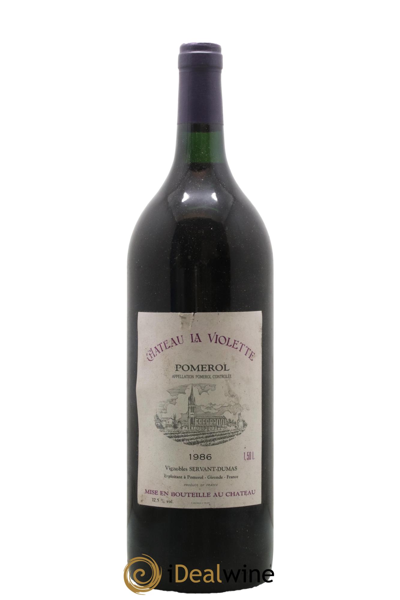 Château la Violette 1986 - Posten von 1 Magnum - 0