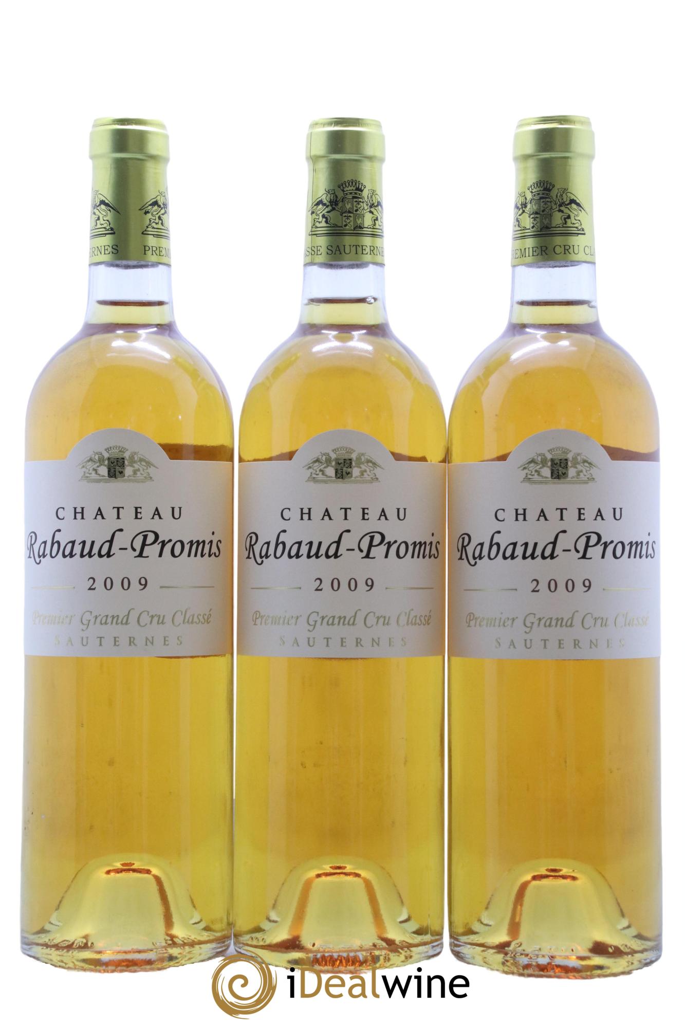 Château Rabaud Promis 1er Grand Cru Classé  2009 - Lot of 6 bottles - 2