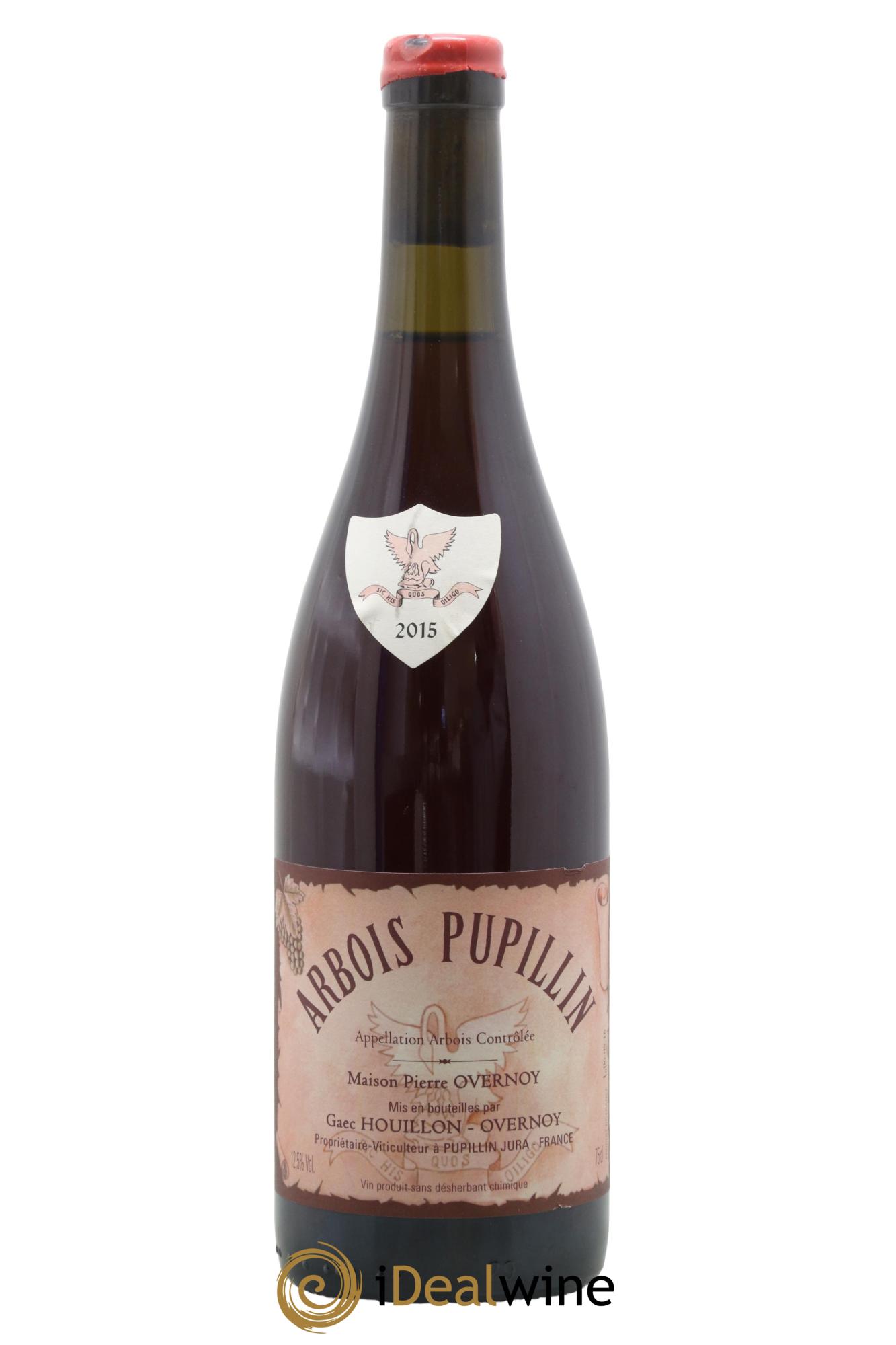 Arbois Pupillin Poulsard (cire rouge) Overnoy-Houillon (Domaine) 2015 - Lot of 1 bottle - 0