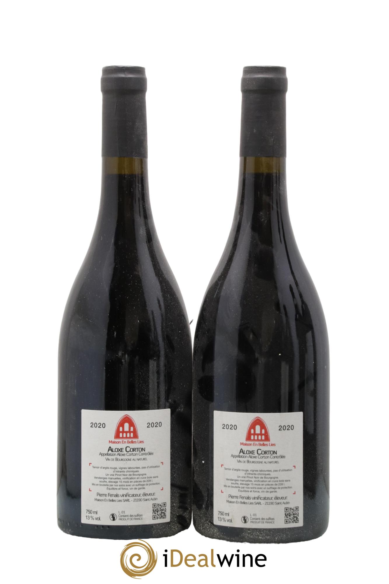 Aloxe-Corton Maison En Belles Lies 2020 - Lot of 2 bottles - 1