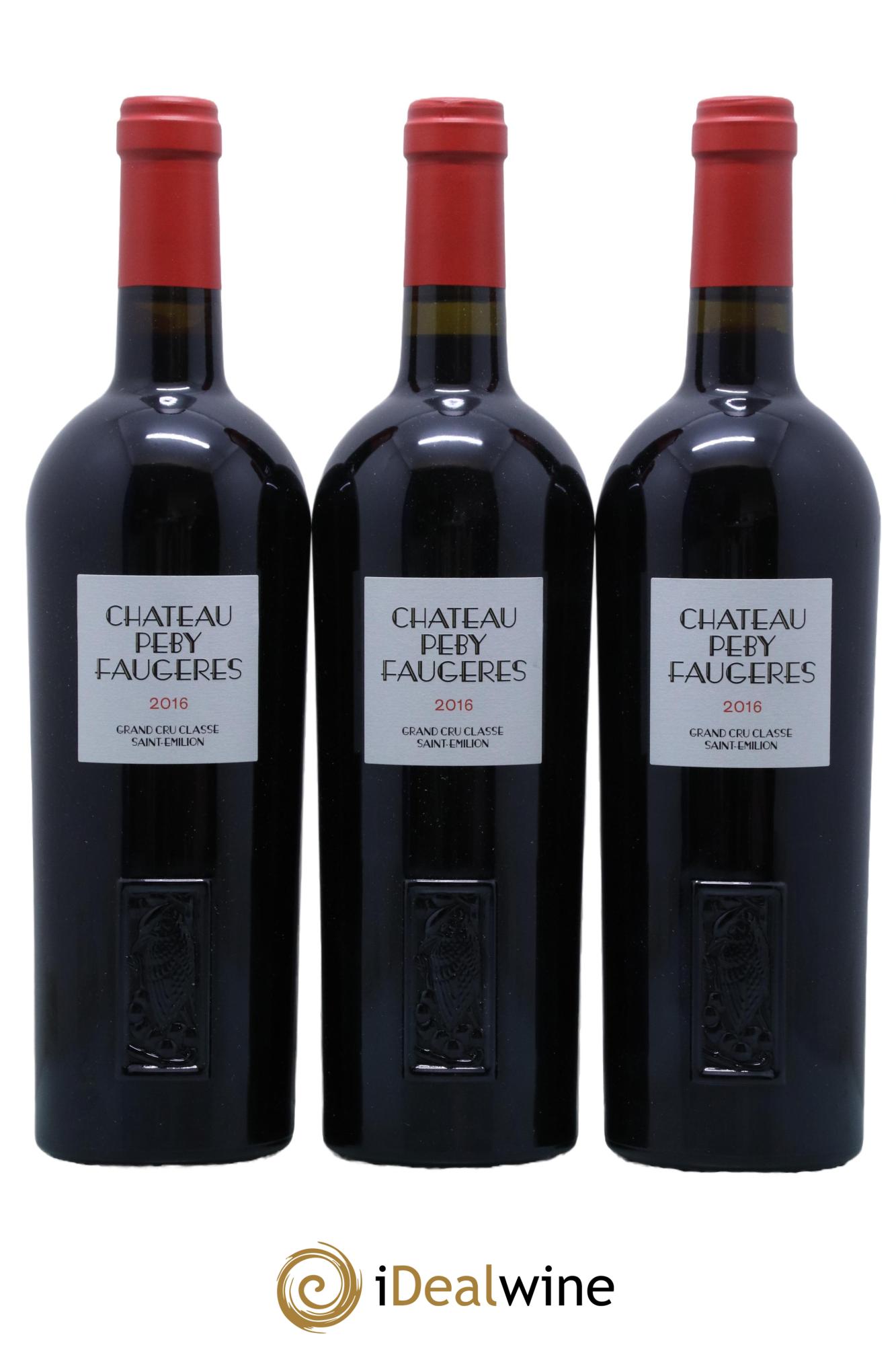 Château Péby Faugères Grand Cru Classé  2016 - Lot of 6 bottles - 2