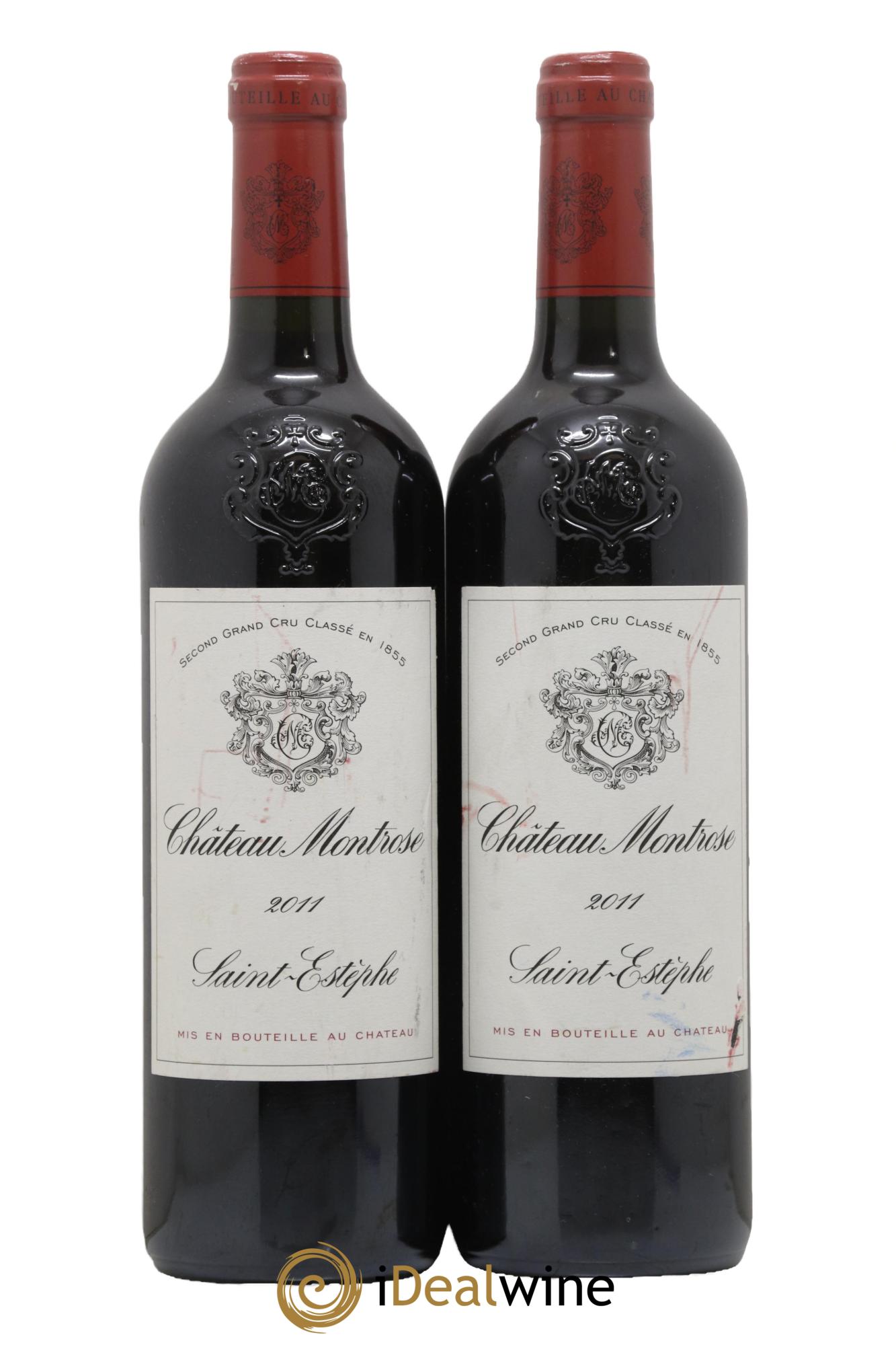 Château Montrose 2ème Grand Cru Classé 2011 - Lotto di 2 bottiglie - 0