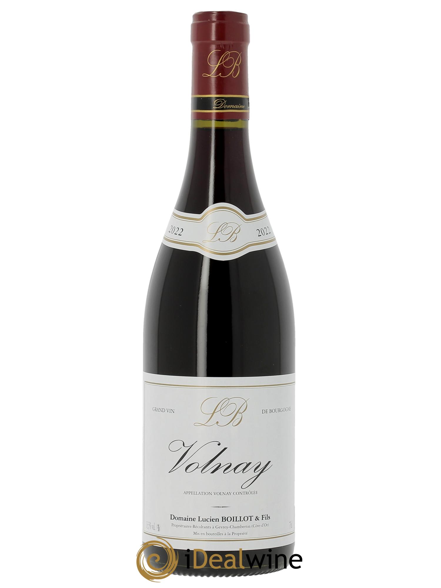 Volnay Lucien Boillot & Fils (Domaine) 2022 - Lot of 1 bottle - 0