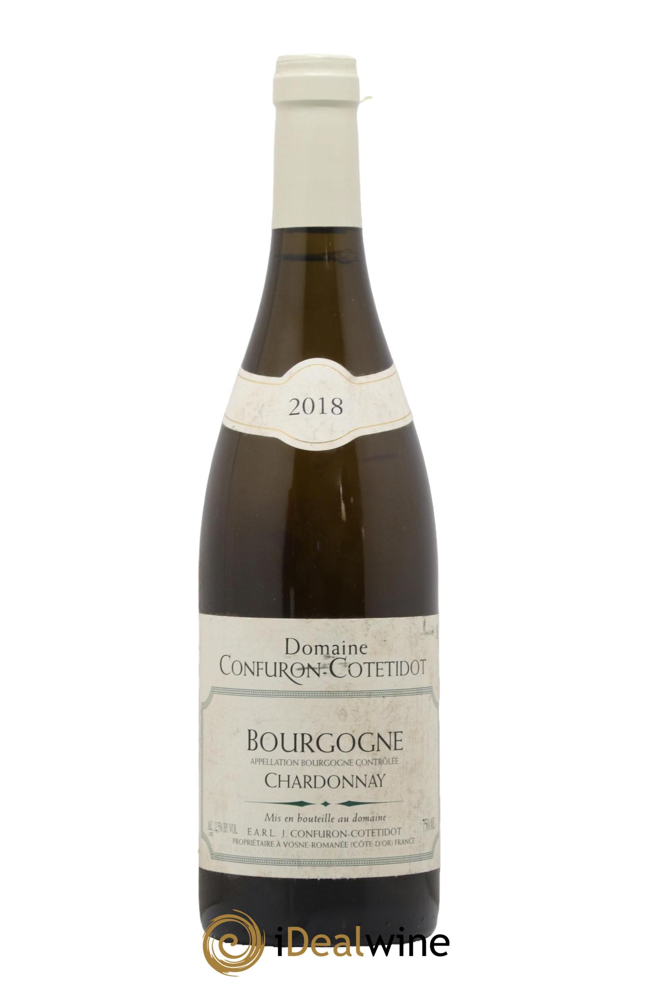 Bourgogne Chardonnay Confuron-Cotetidot 2018 - Lot de 1 bouteille - 0