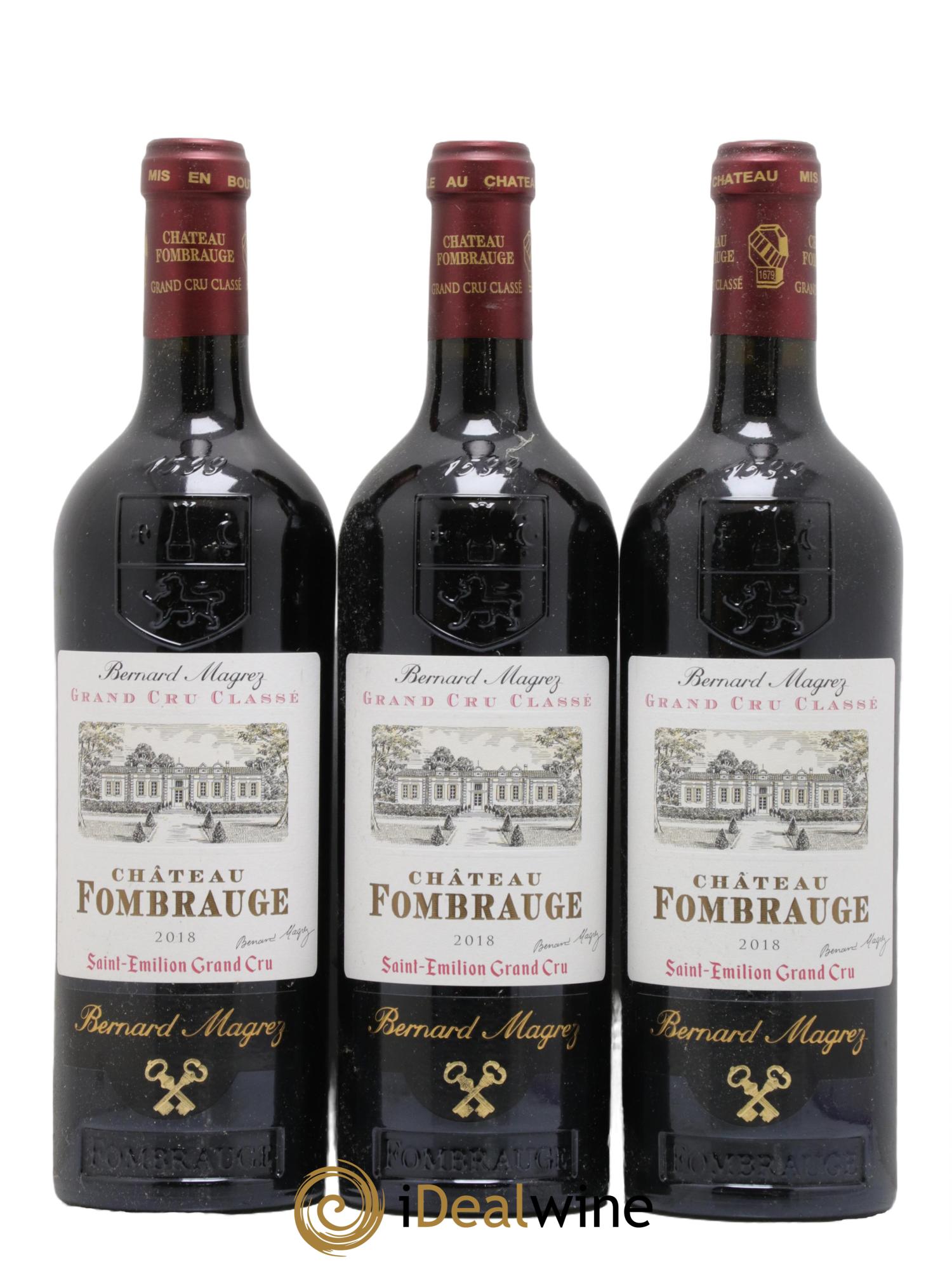 Château Fombrauge Grand Cru Classé  2018 - Lot de 3 bouteilles - 0