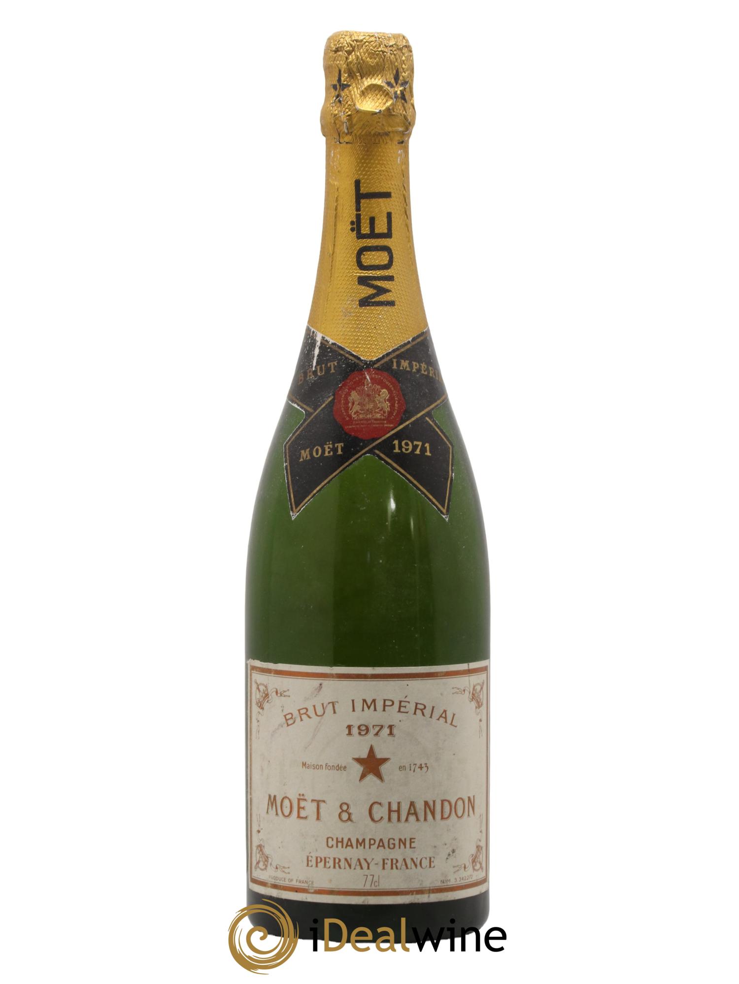 Brut Impérial Moët et Chandon 1971 - Lot of 1 bottle - 0