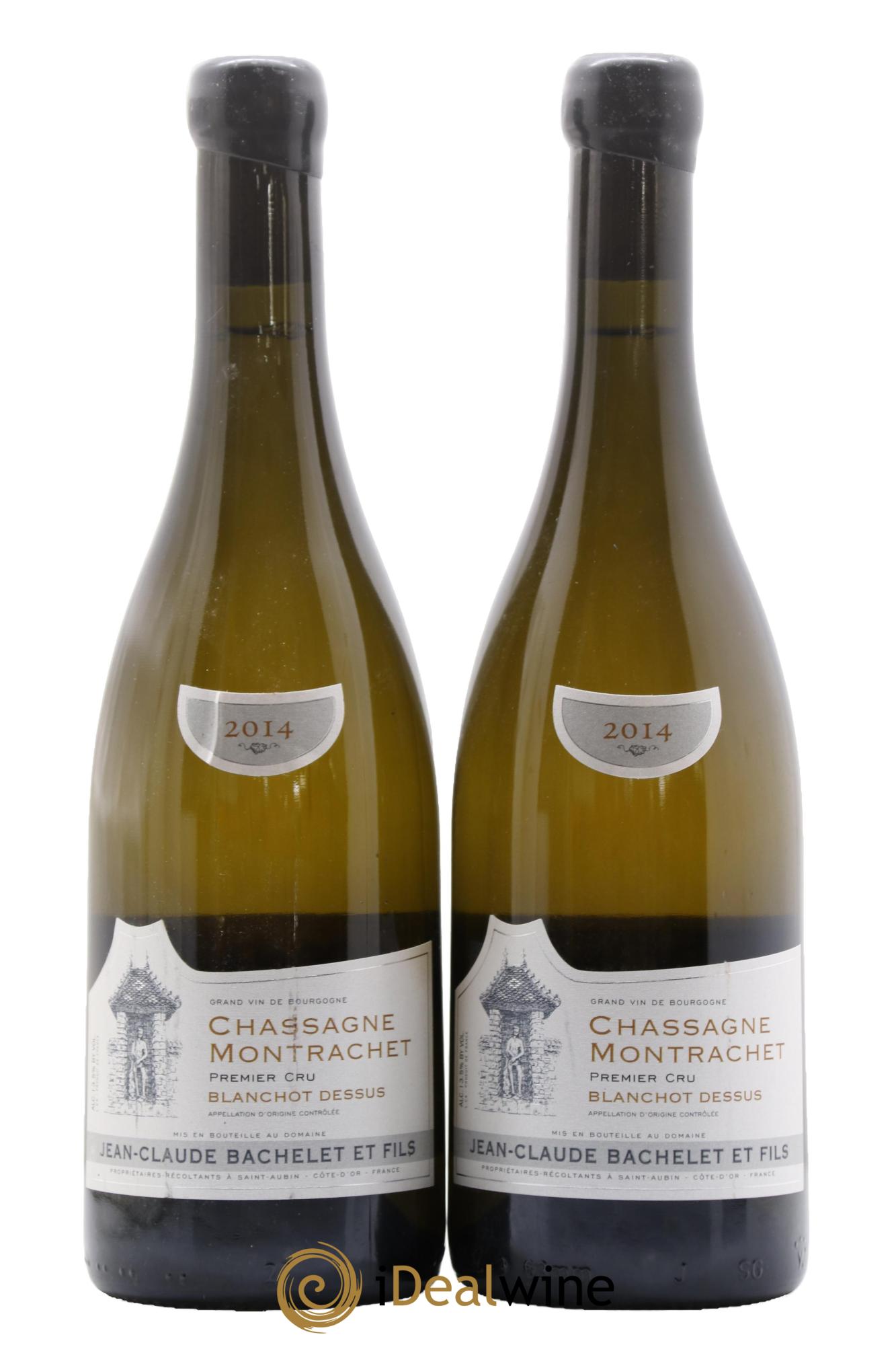 Chassagne-Montrachet 1er Cru Blanchot Dessus Jean-Claude Bachelet (Domaine)  2014 - Lot of 2 bottles - 0