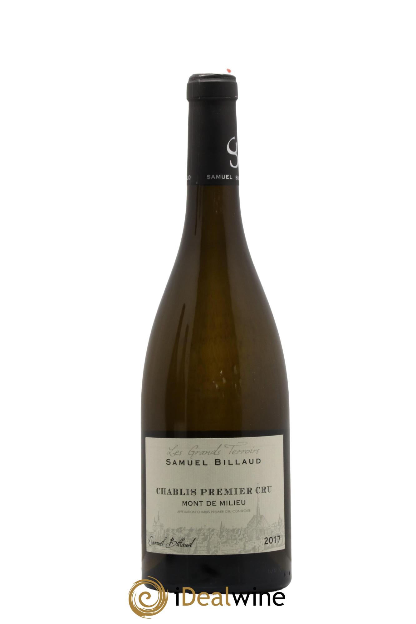 Chablis 1er Cru Mont de Milieu Samuel Billaud 2017 - Lot de 1 bouteille - 0