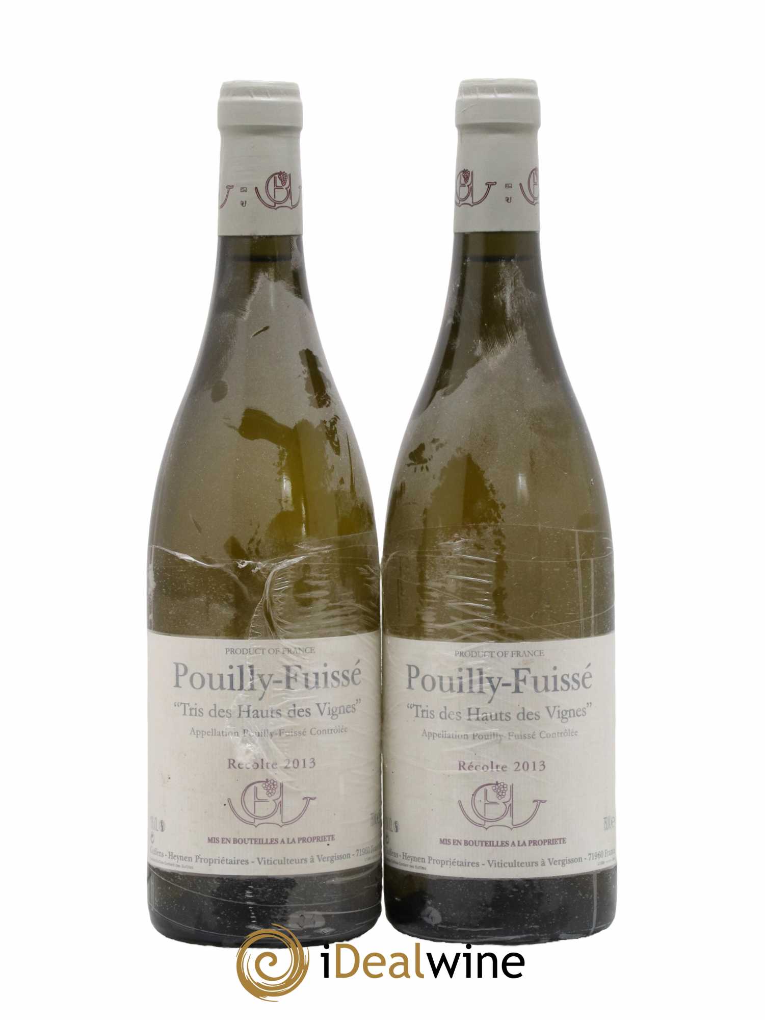 Pouilly-Fuissé Tris des Hauts des Vignes Guffens-Heynen 2013 - Lotto di 2 bottiglie - 0