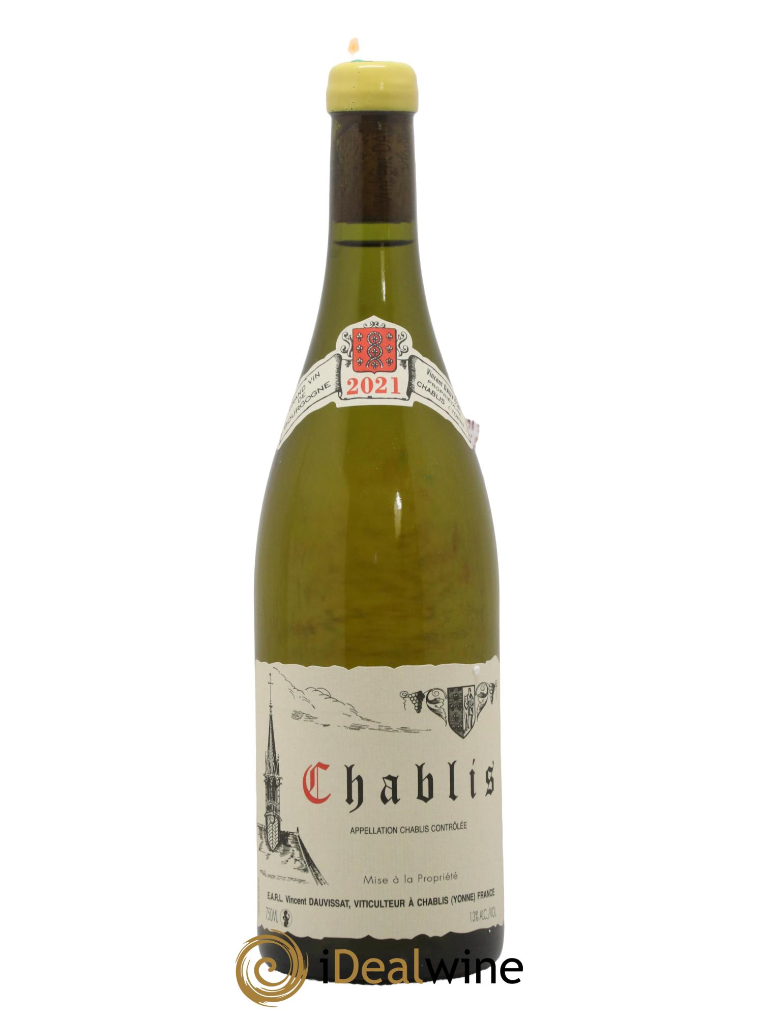 Chablis Vincent Dauvissat (Domaine) 2021 - Lotto di 1 bottiglia - 0