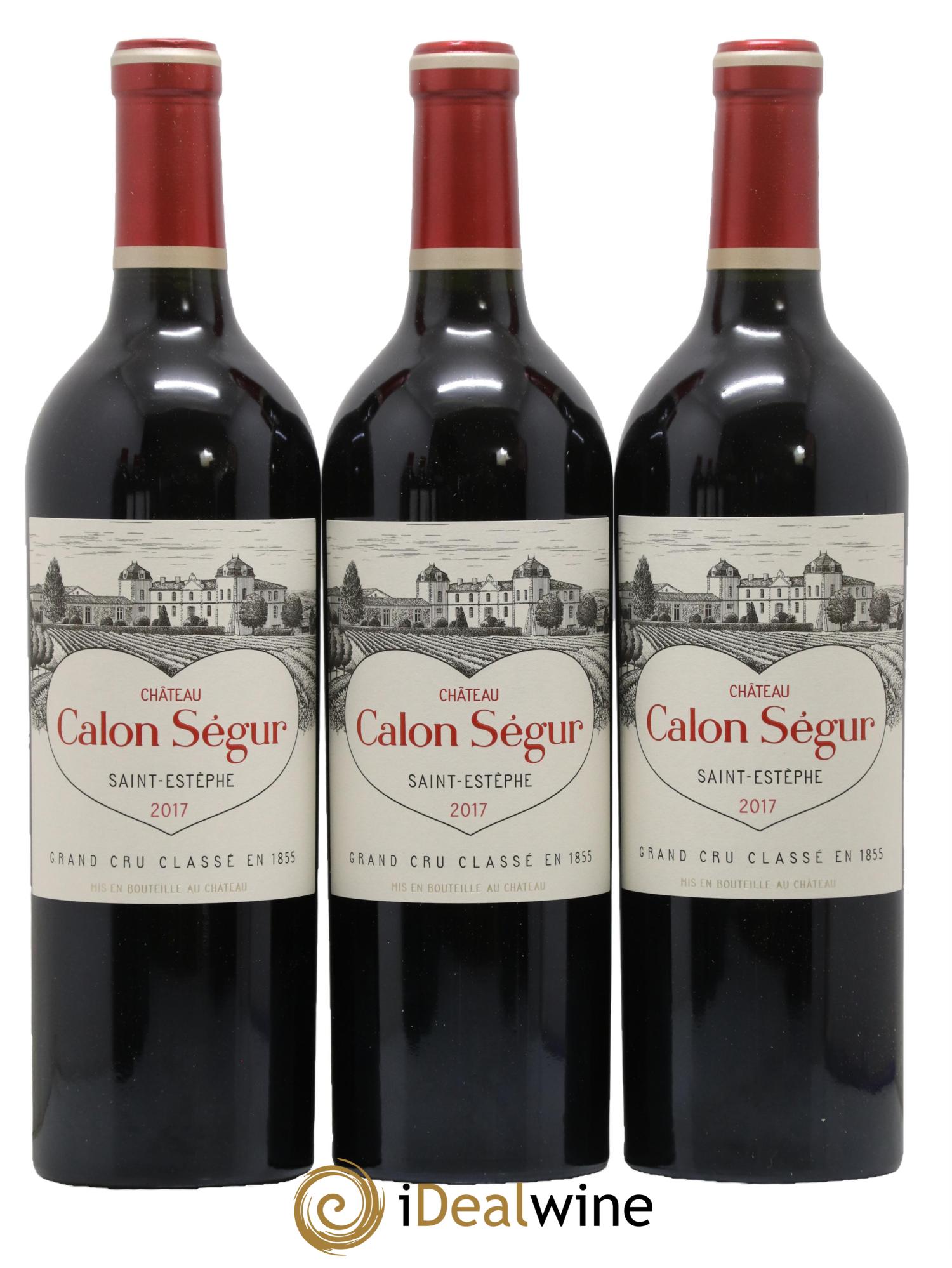 Château Calon Ségur 3ème Grand Cru Classé 2017 - Lot of 6 bottles - 1