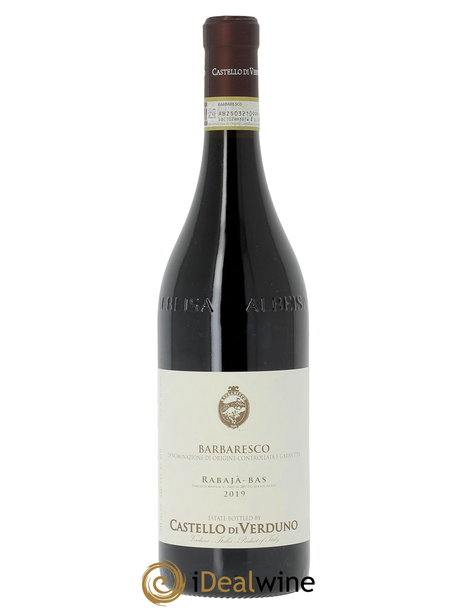 Barbaresco DOCG Rabaja-Bas Castello di Verduno  2019 - Posten von 1 Flasche - 0