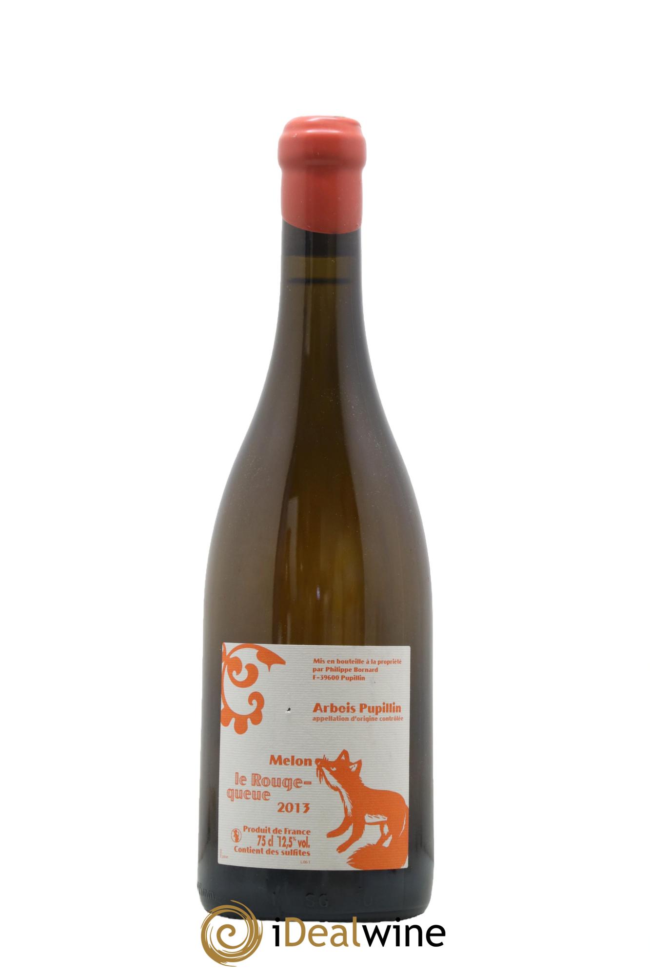 Arbois Melon à Queue Rouge Bornard 2013 - Lot de 1 bouteille - 0