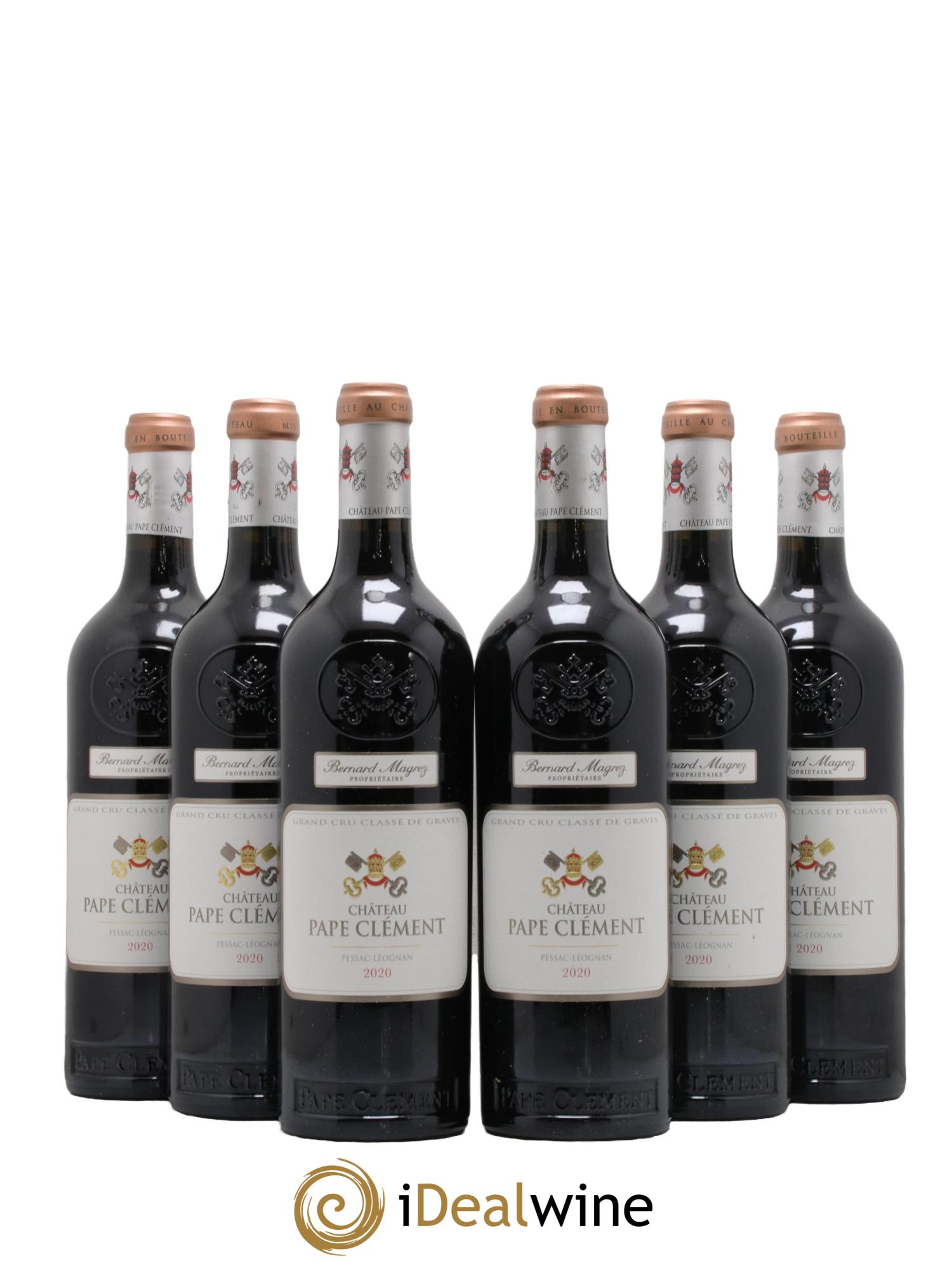 Château Pape Clément Cru Classé de Graves 2020 - Lot de 6 bouteilles - 0