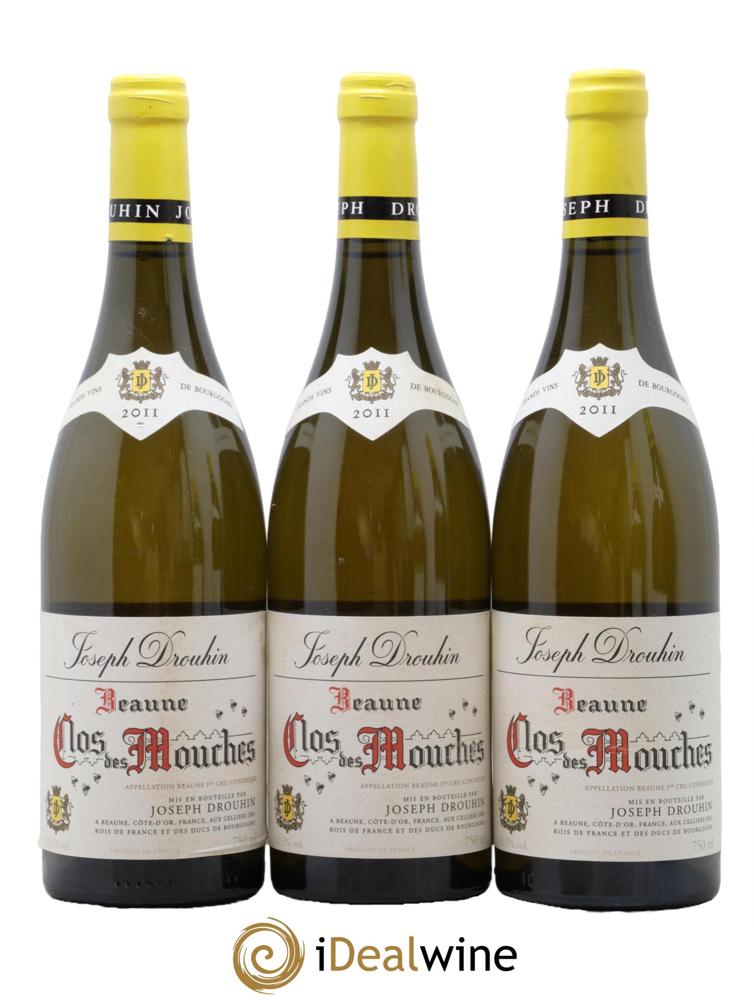 Beaune 1er Cru Clos des Mouches Joseph Drouhin 2011 - Posten von 3 Flaschen - 0