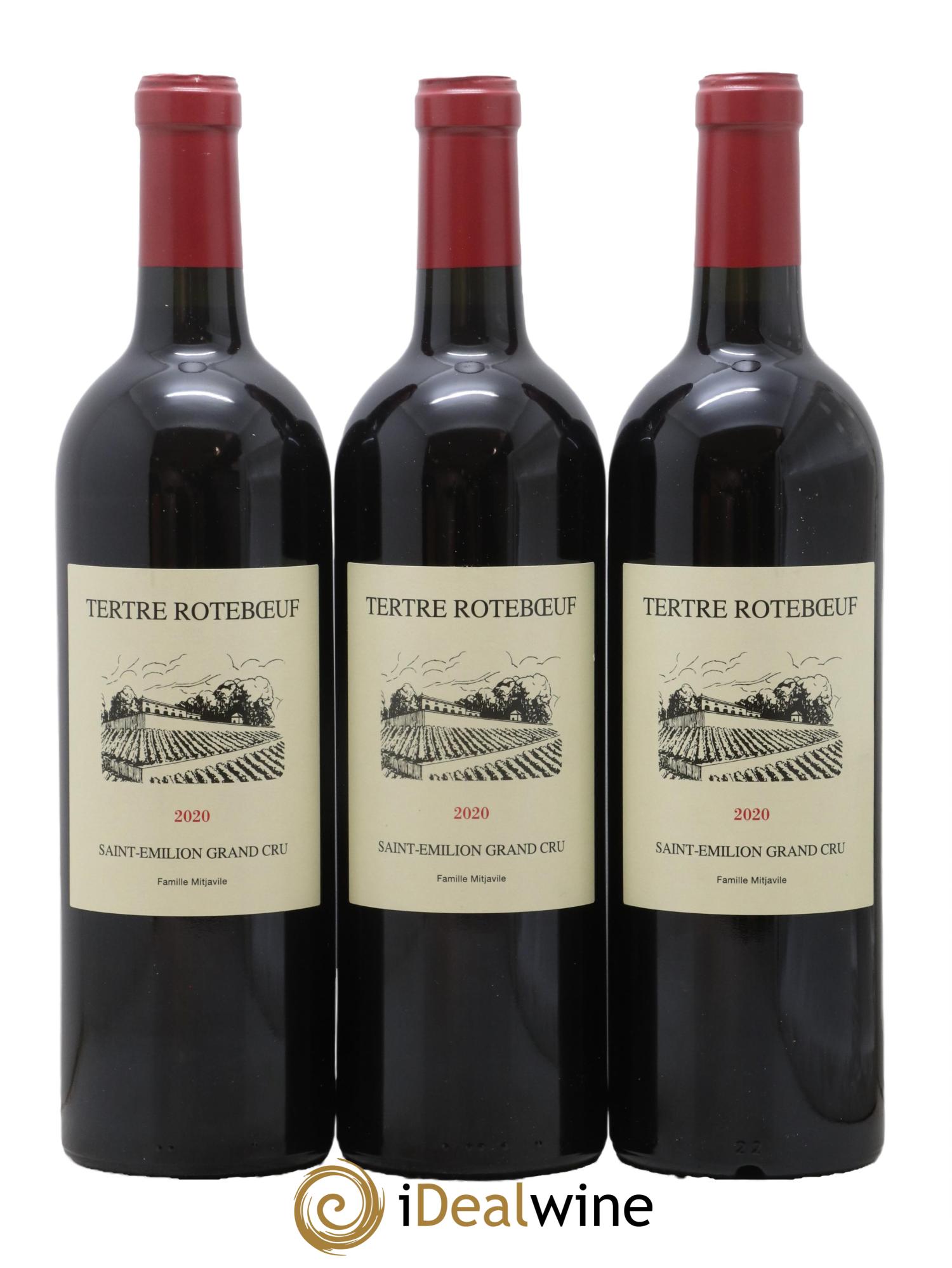 Château Tertre Roteboeuf 2020 - Posten von 3 Flaschen - 0