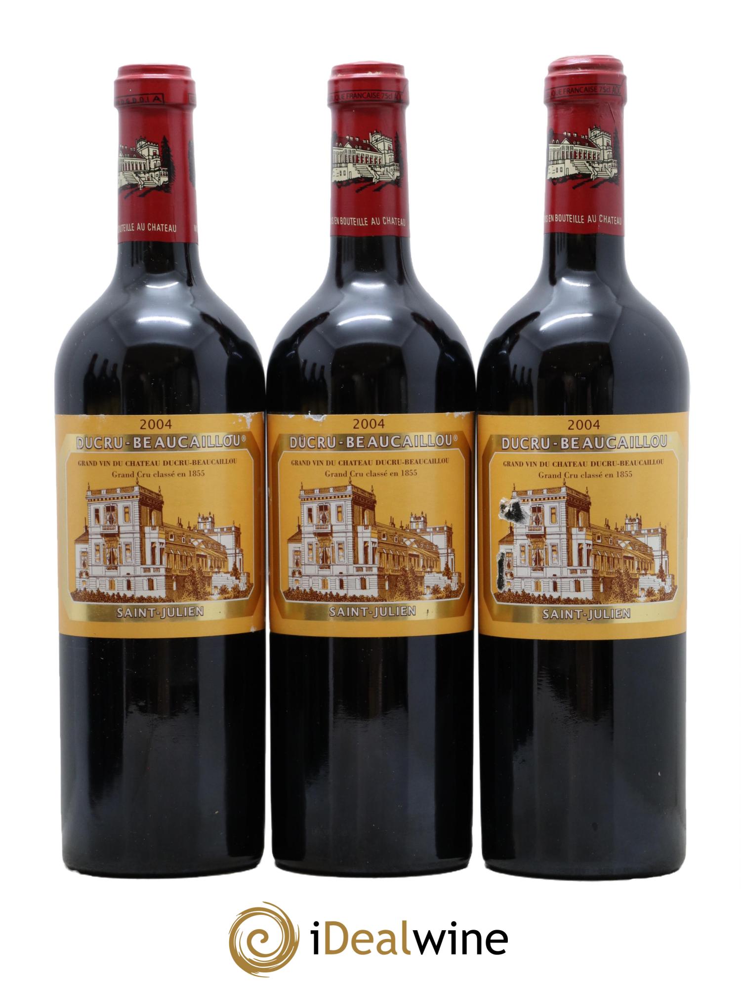 Château Ducru Beaucaillou 2ème Grand Cru Classé 2004 - Posten von 6 Flaschen - 1