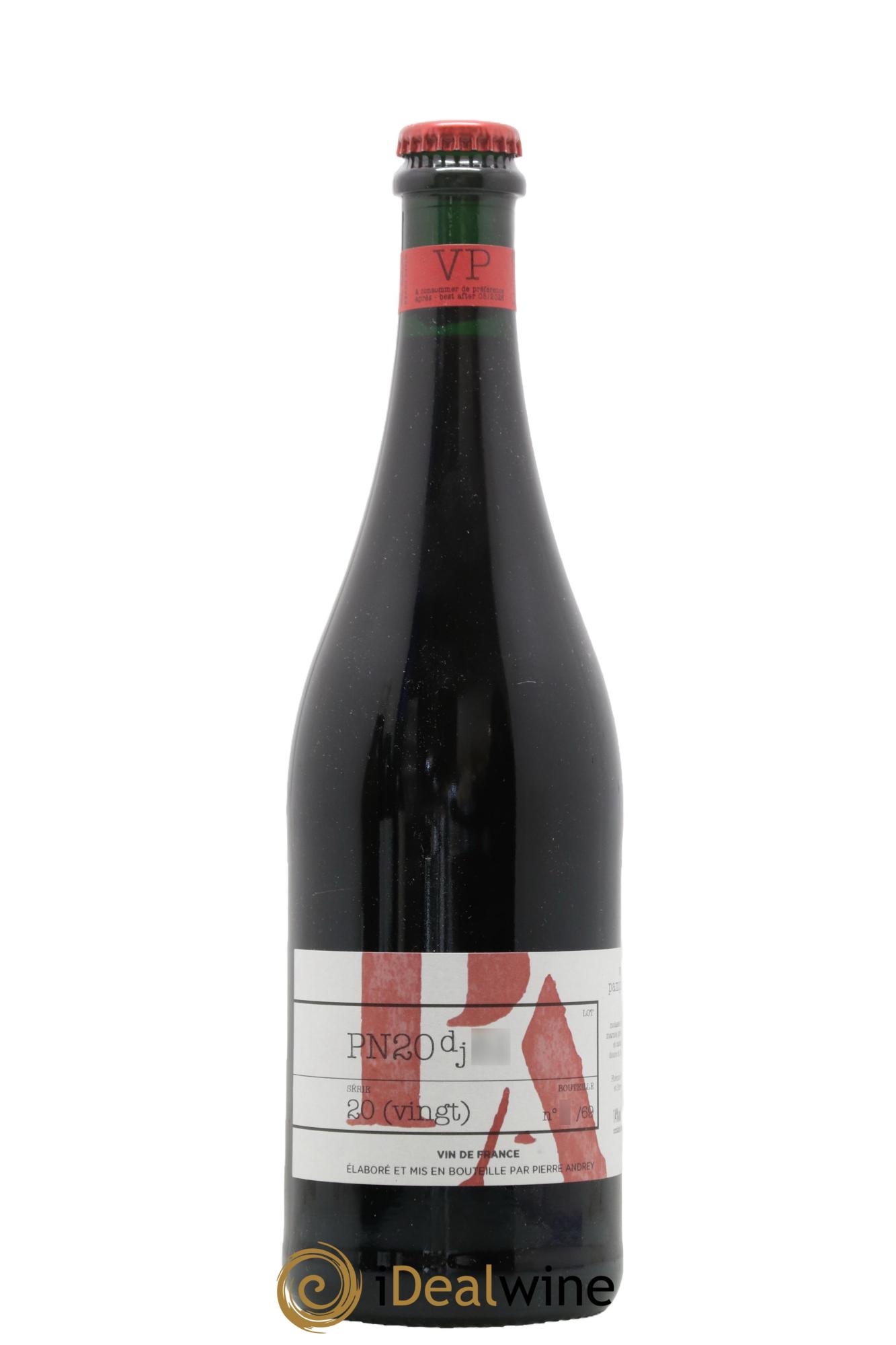 Vin de France Verba Pampinea Pinot Noir Florence Bouleaux et Pierre Andrey 2020 - Posten von 1 Flasche - 0