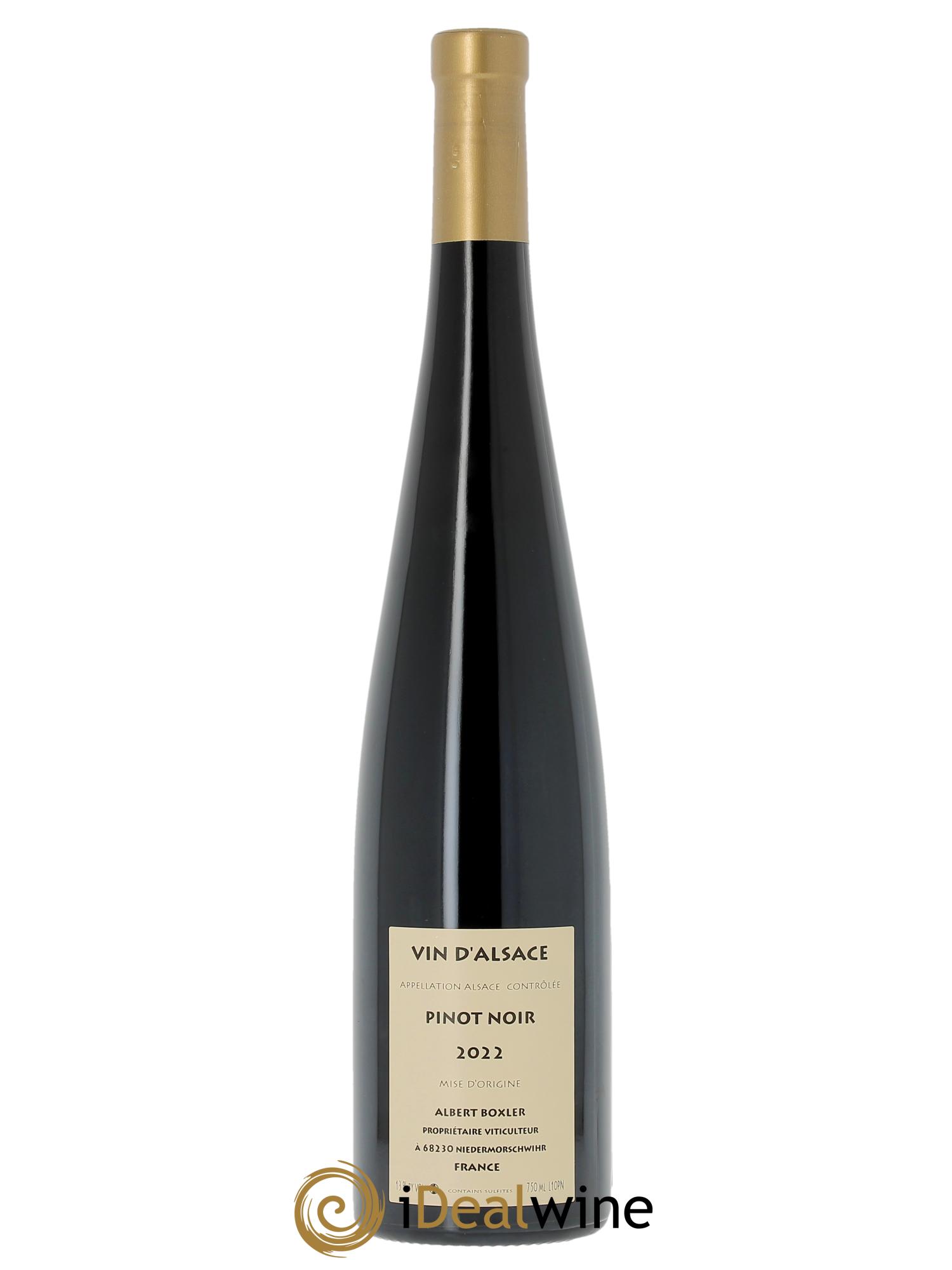 Alsace Pinot Noir Albert Boxler  2022 - Lotto di 1 bottiglia - 1