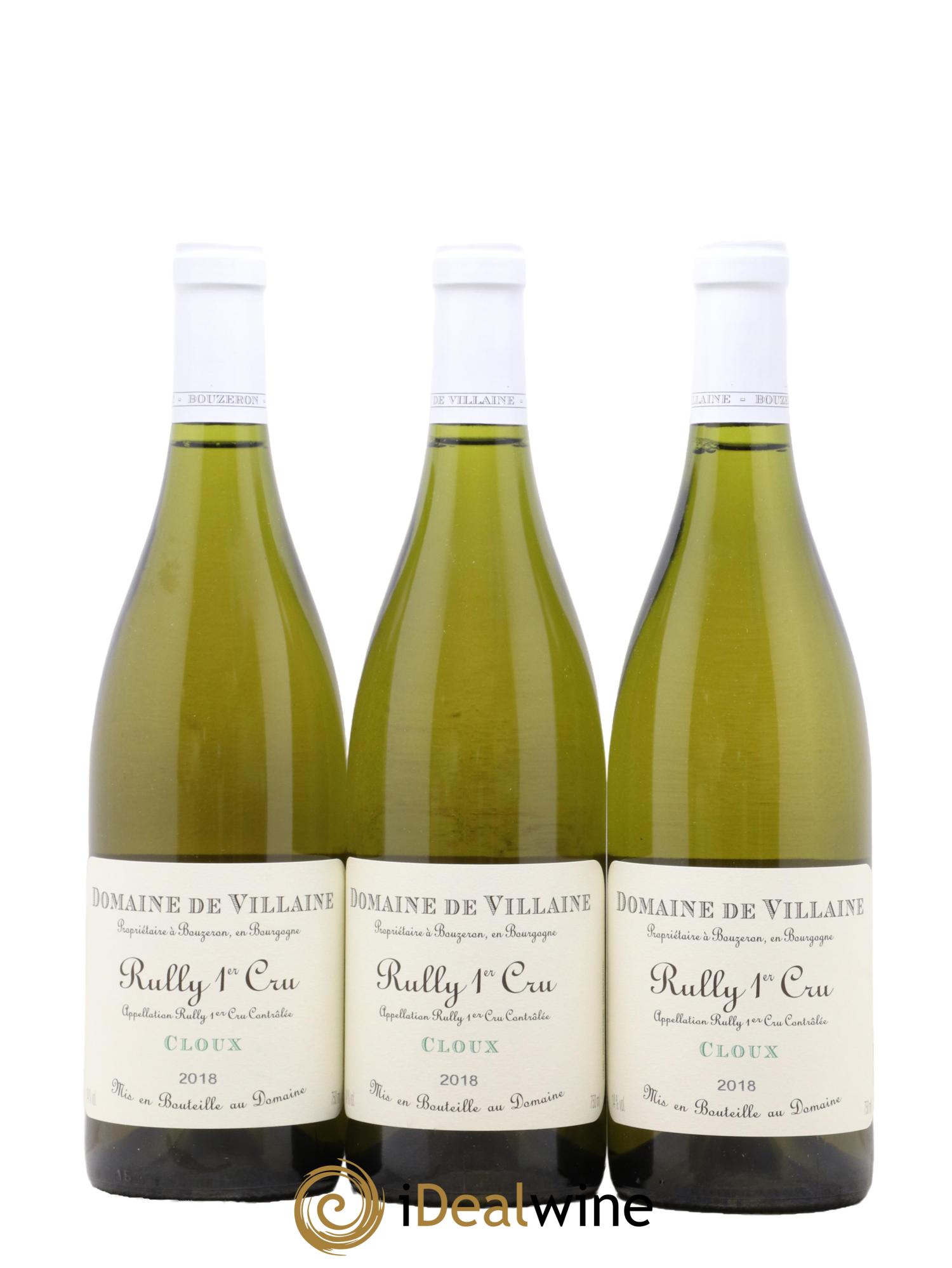 Rully 1er Cru Les Cloux Domaine de Villaine 2018 - Lotto di 6 bottiglie - 2