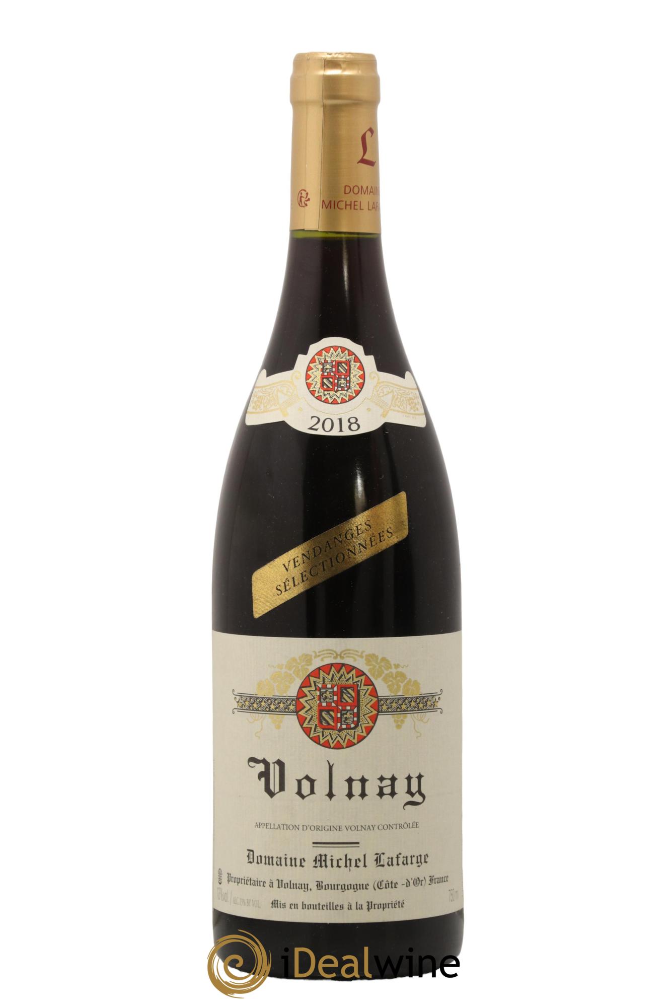 Volnay Vendanges sélectionnées  Lafarge (Domaine)  2018 - Lotto di 1 bottiglia - 0