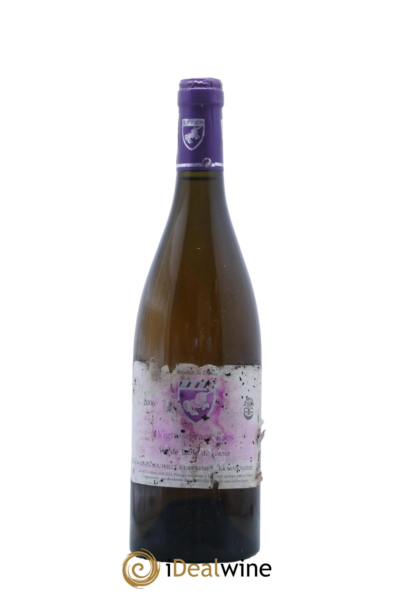 Anjou Vignes françaises Mark Angeli (Domaine) - Ferme de la Sansonnière  2006 - Posten von 1 Flasche - 0